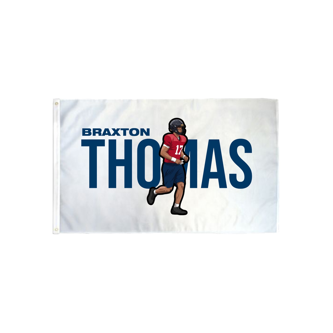 3x5 Flag — Player Name in Classic