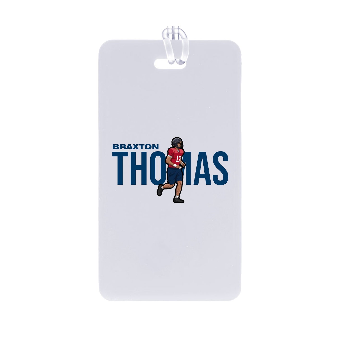 Bag Tag — Player Name in Classic