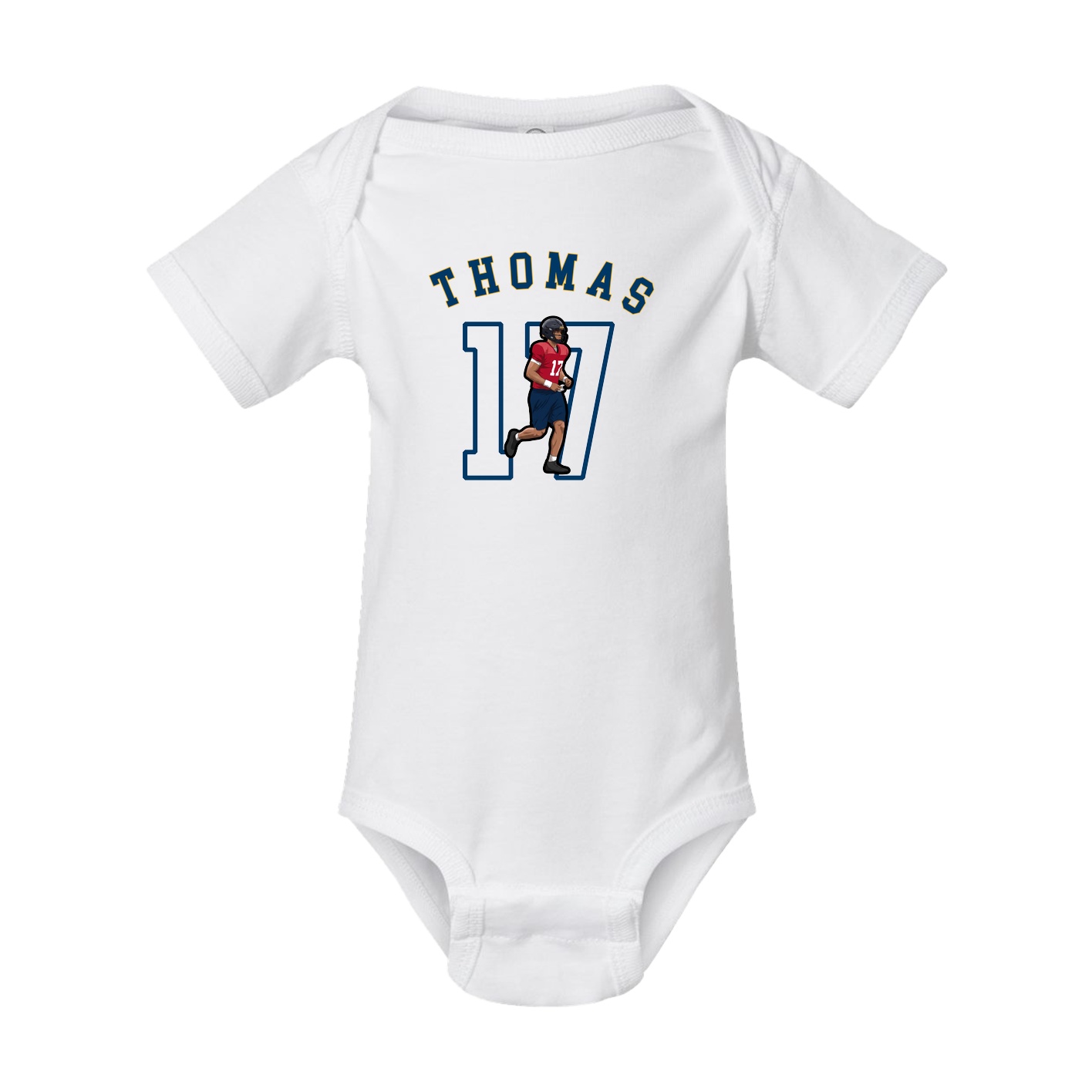 Baby Onesie — Shirsey Arch in White