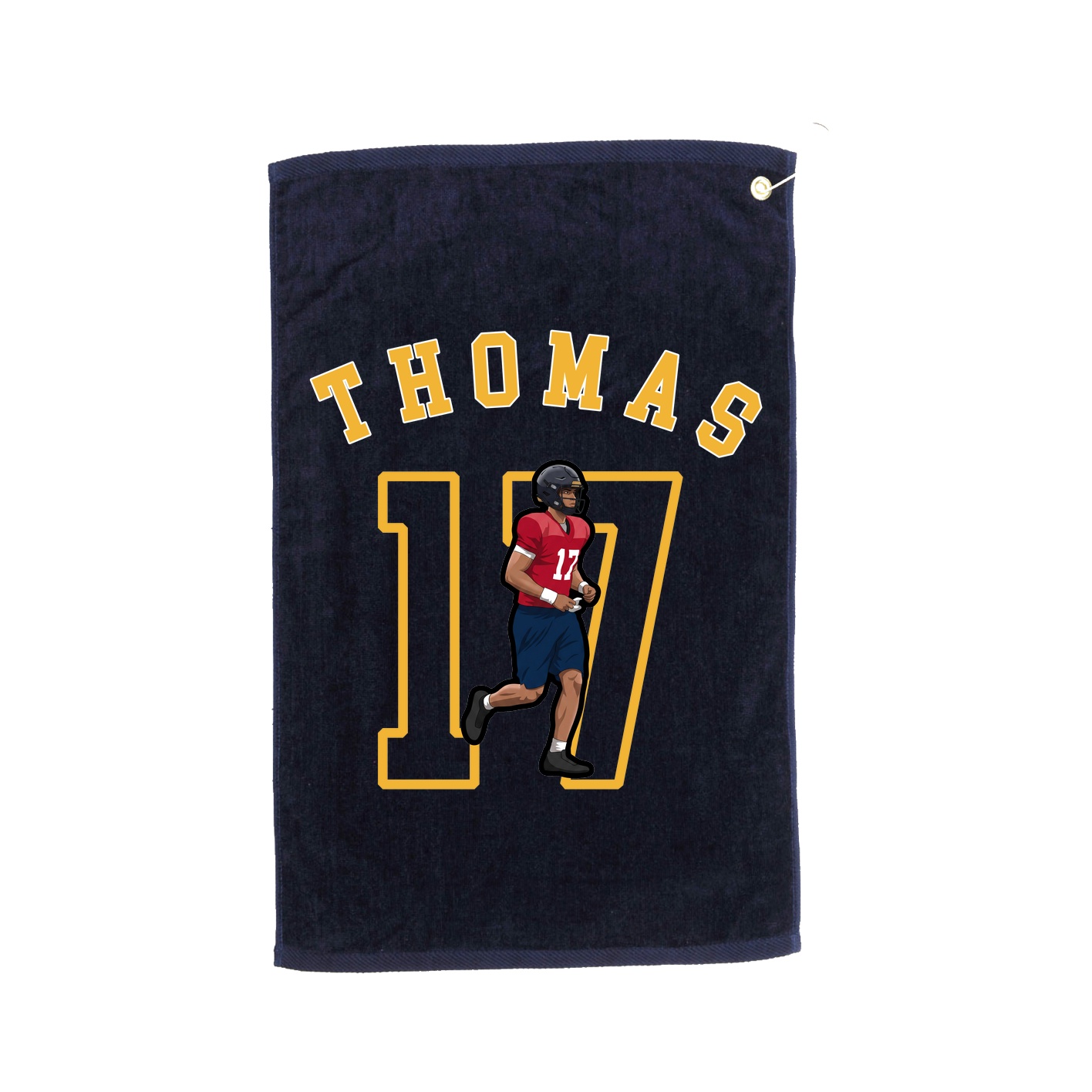 Golf Towel — Shirsey Arch in Navy