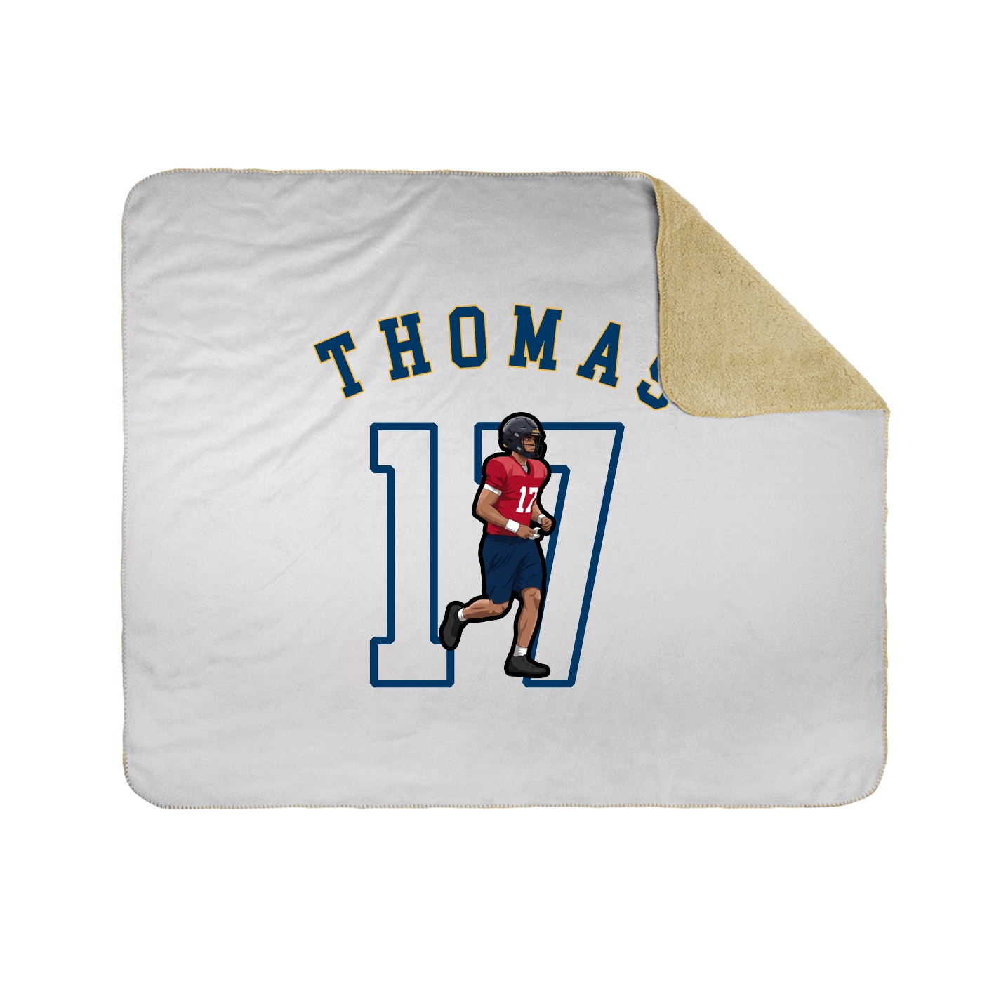 Throw Blanket — Shirsey Arch in White