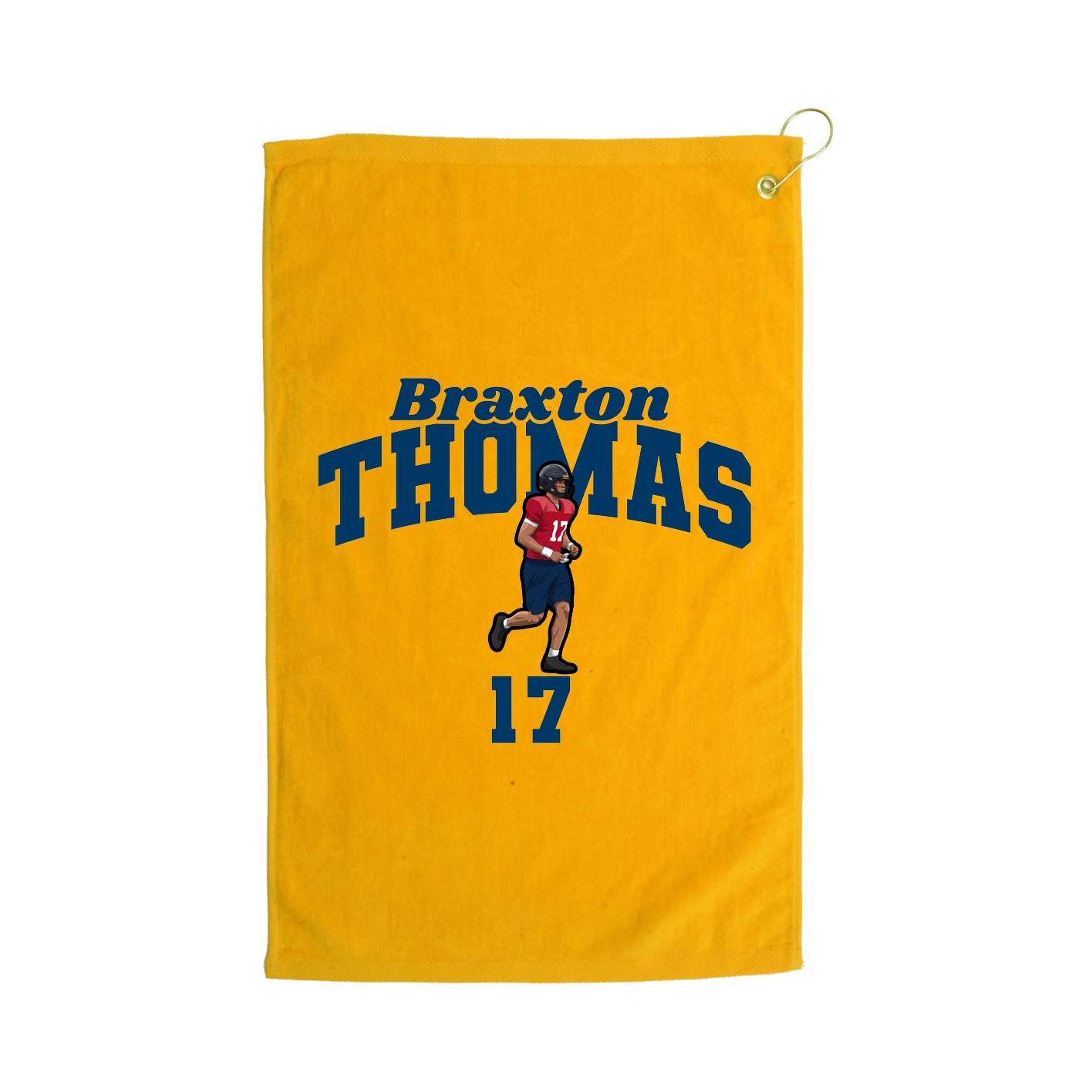 Golf Towel — Signature Arch in Gold
