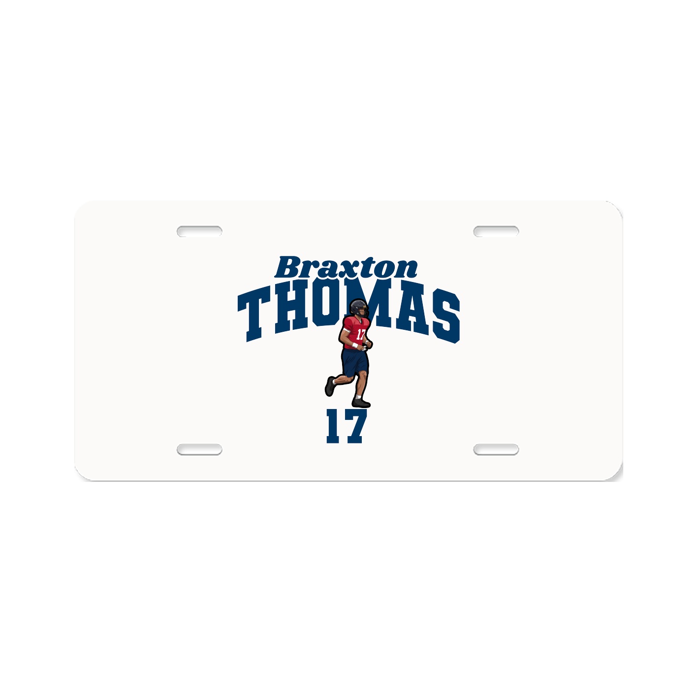 License Plate — Signature Arch in Classic