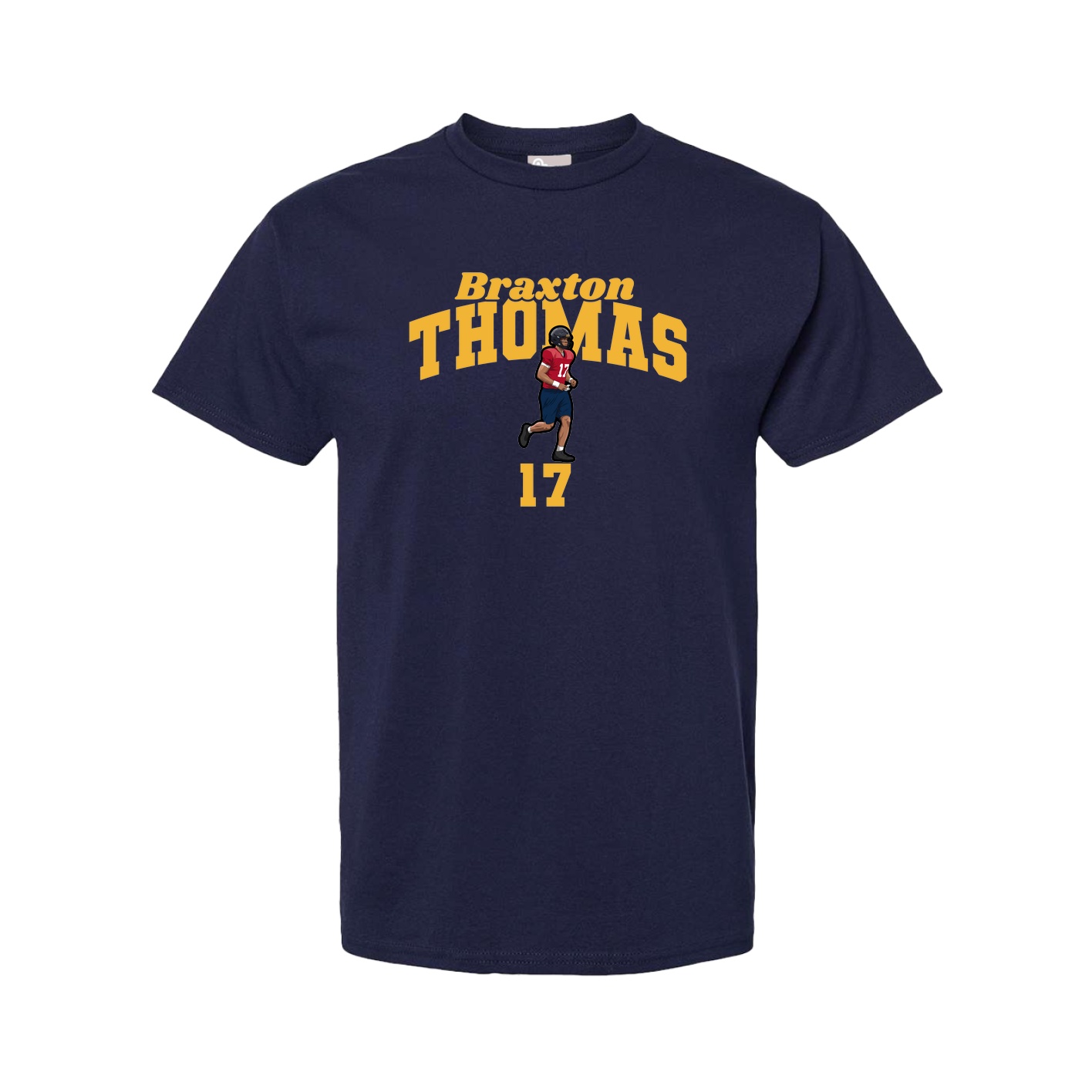 Youth Tee — Signature Arch in Navy