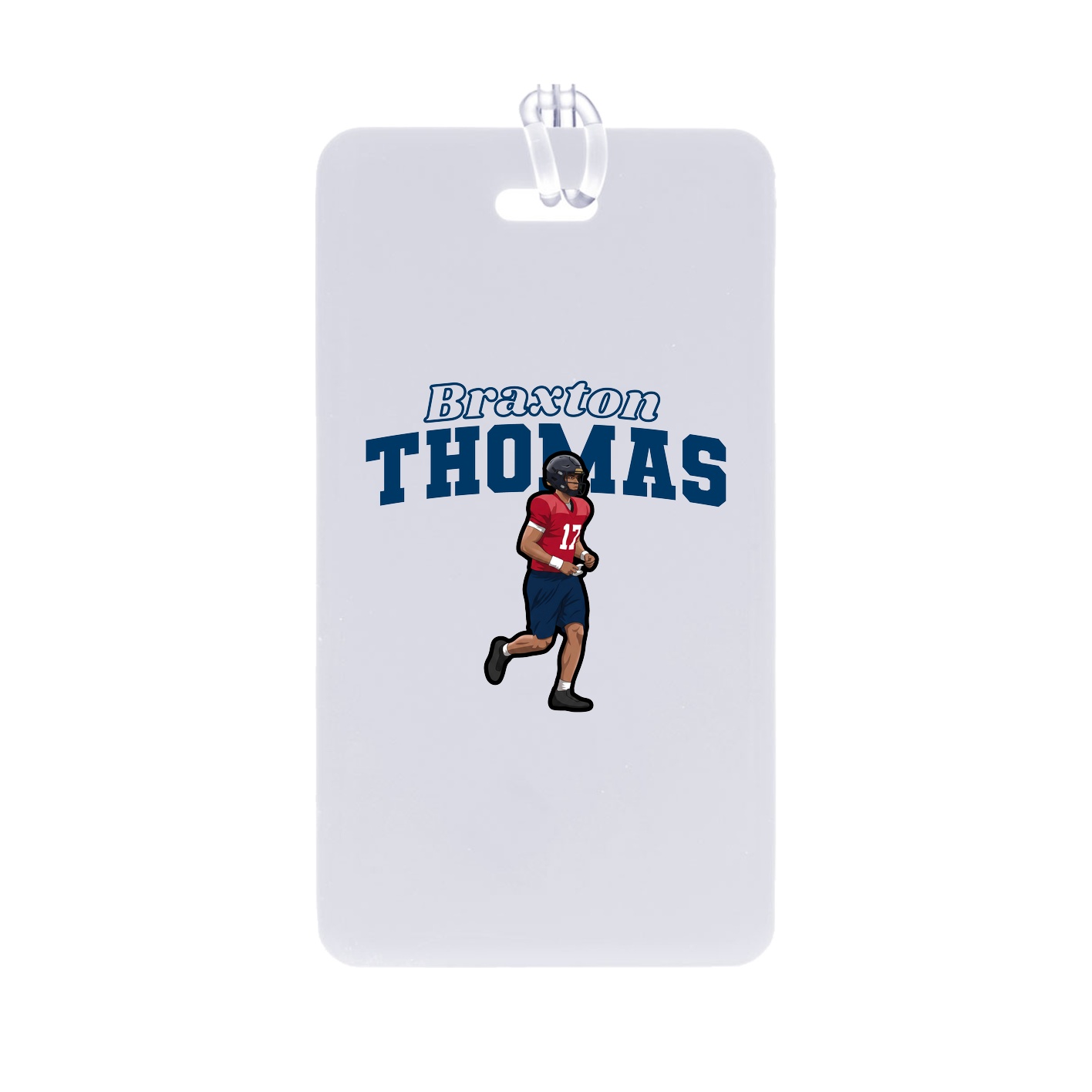 Bag Tag — Name Arch in Classic