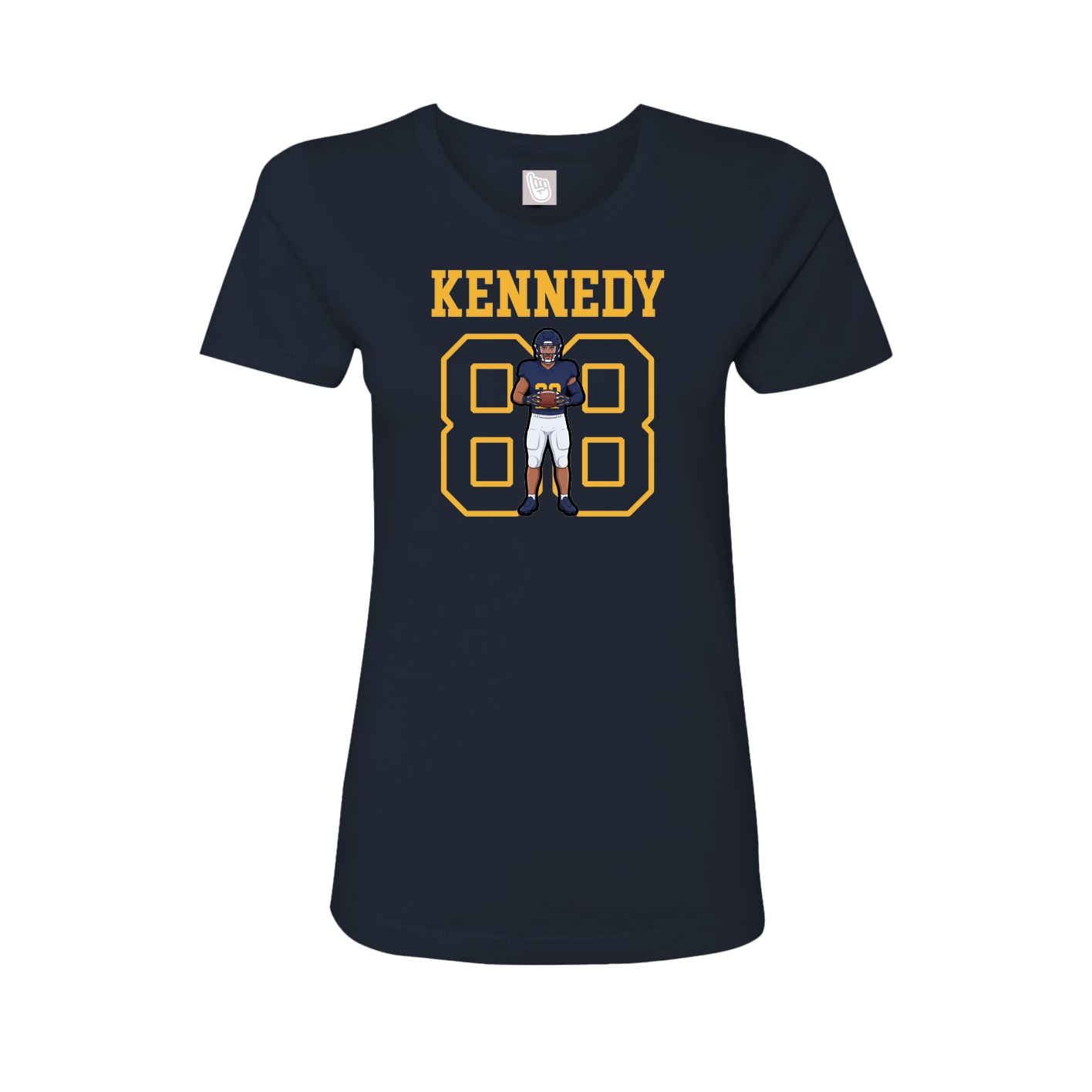 Fitted Women's Tee — Shirsey in Navy