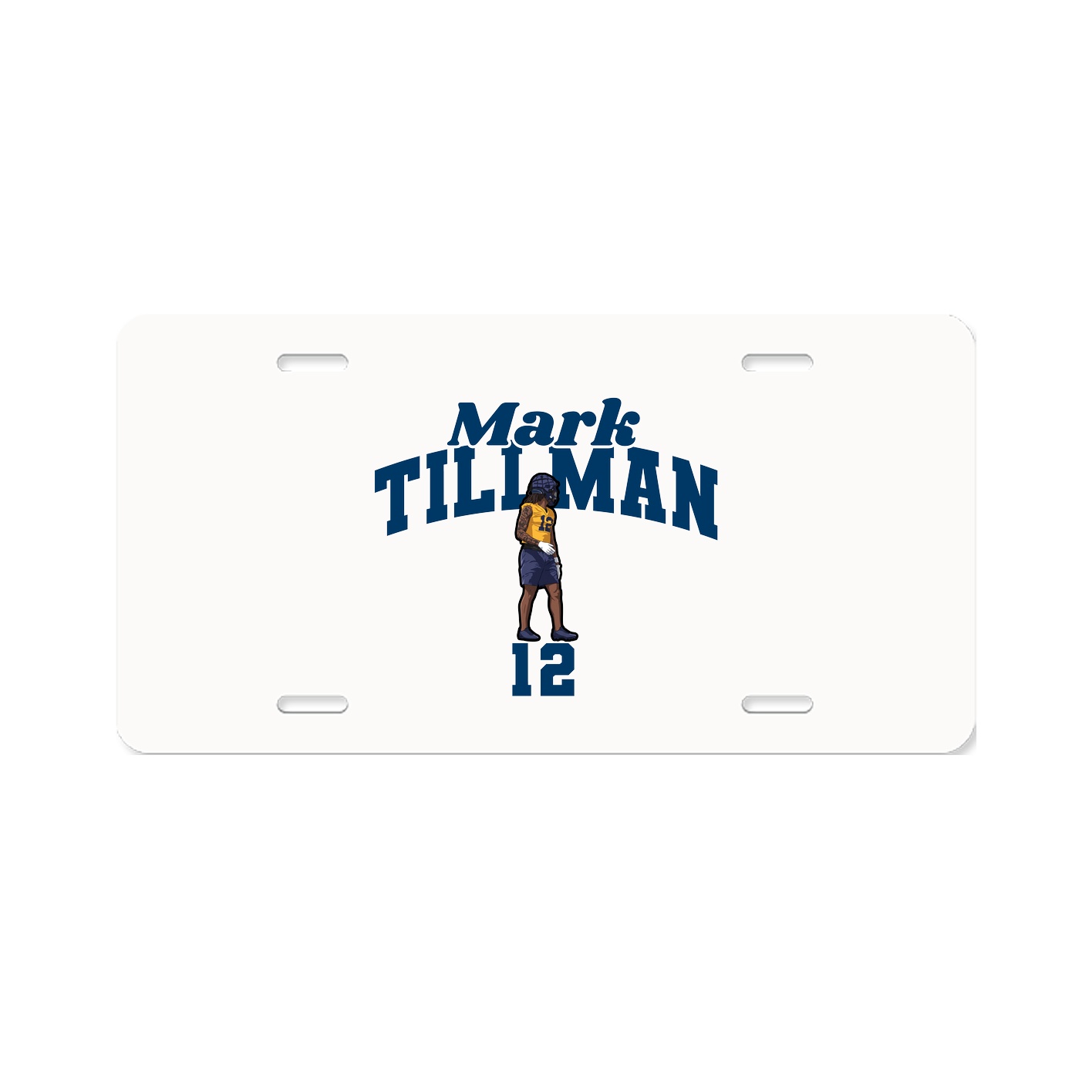 License Plate — Signature Arch in Classic
