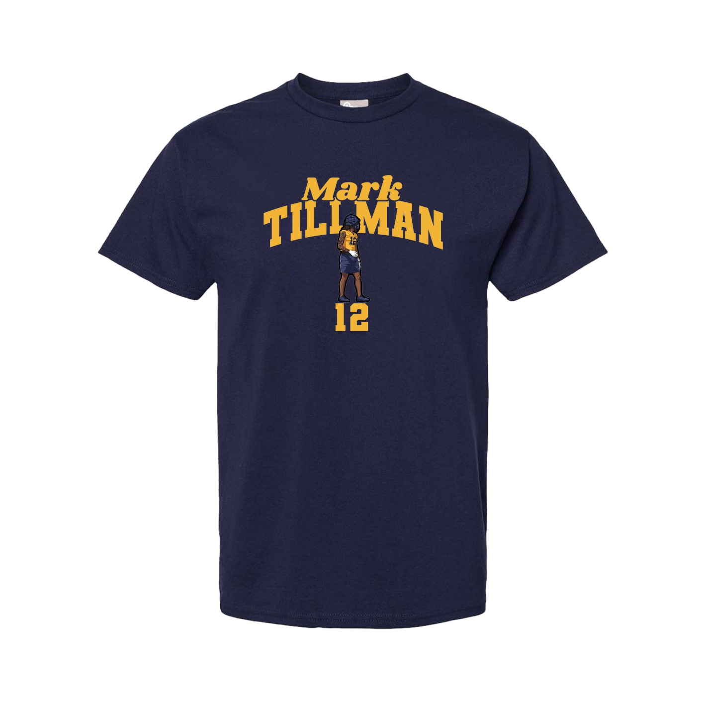 Youth Tee — Signature Arch in Navy