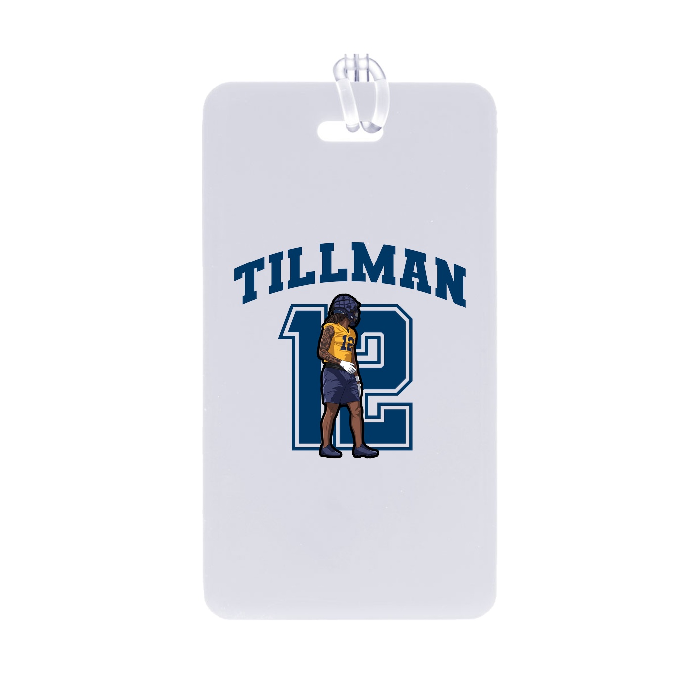 Bag Tag — Number in Classic