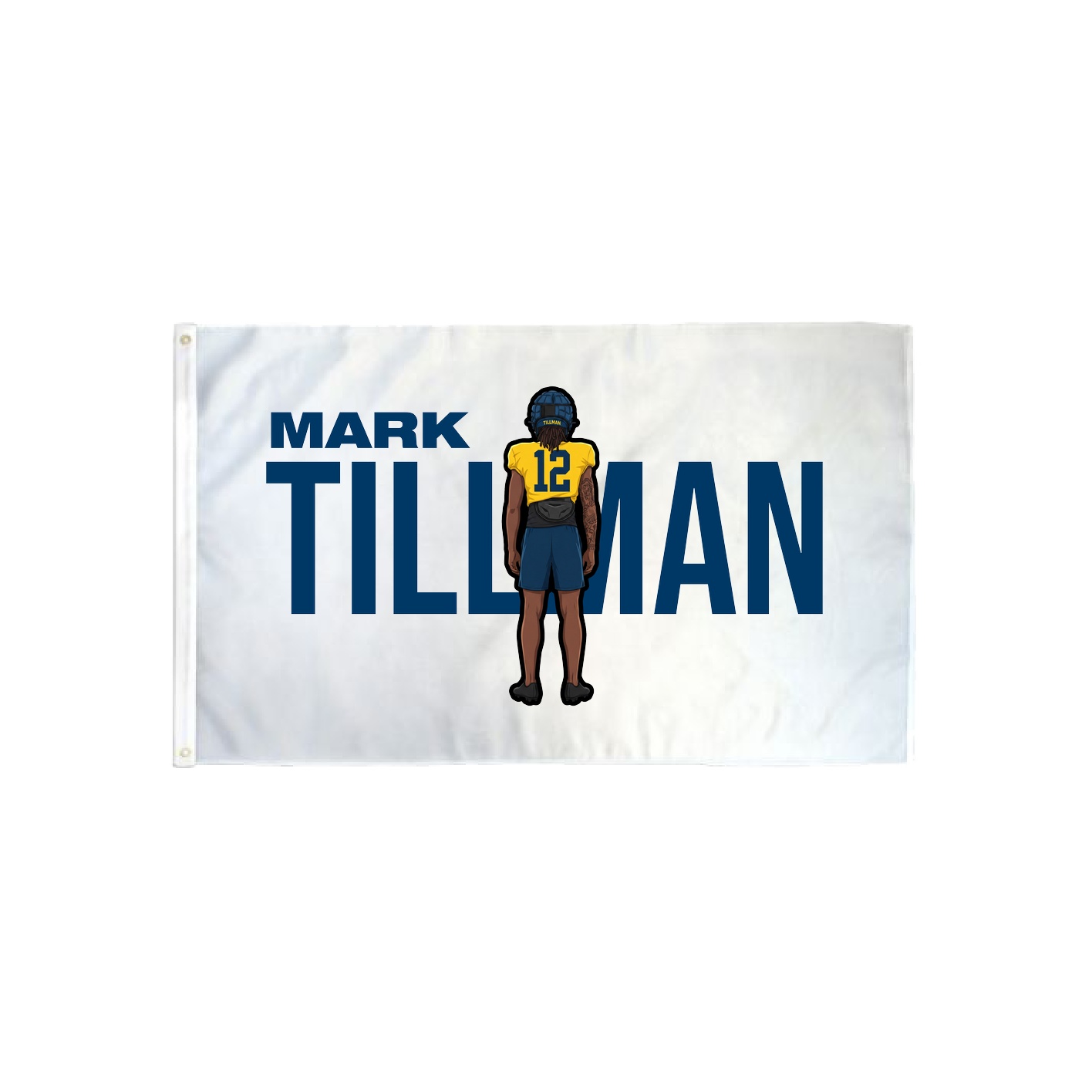 3x5 Flag — Player Name in Classic