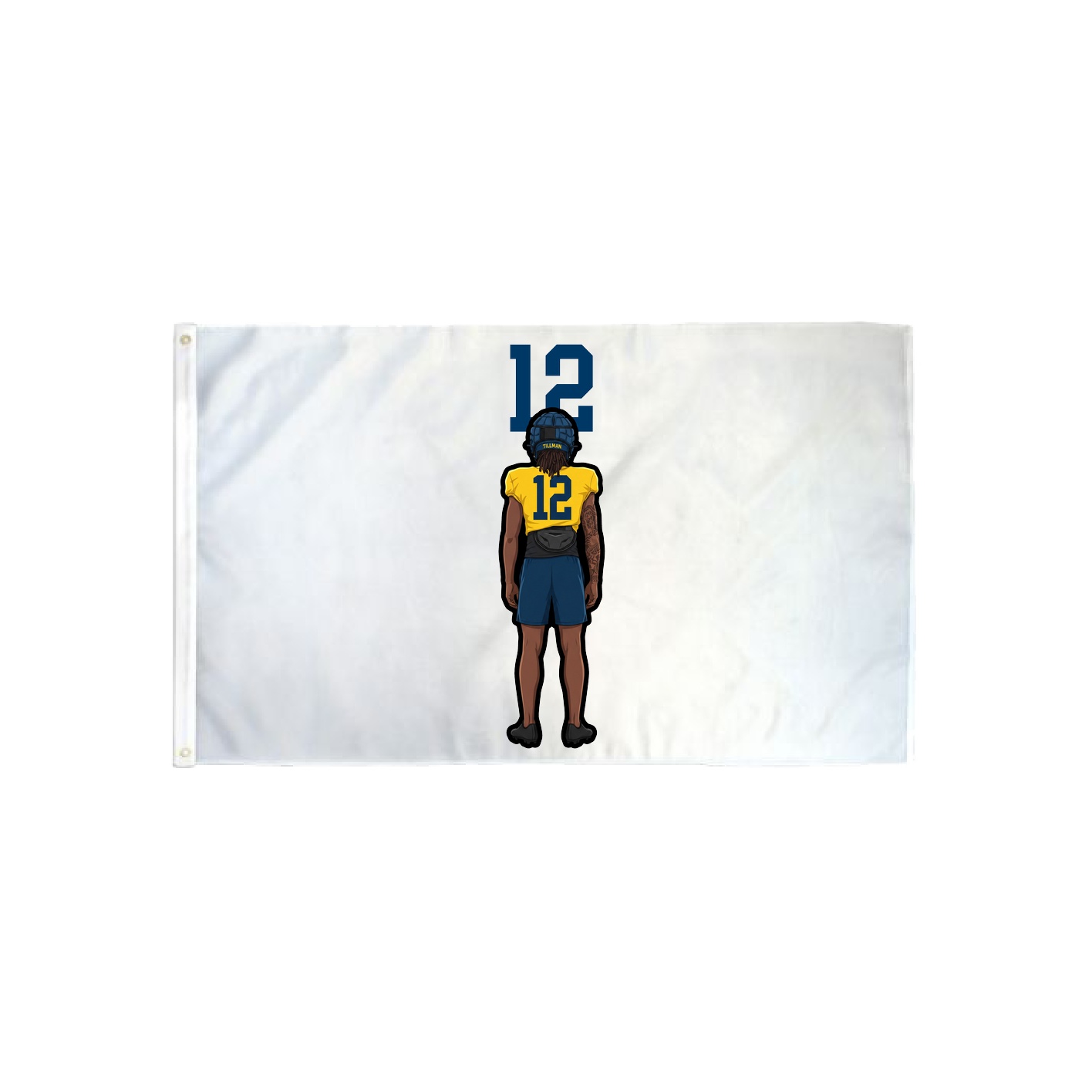 3x5 Flag — Number Top in Classic