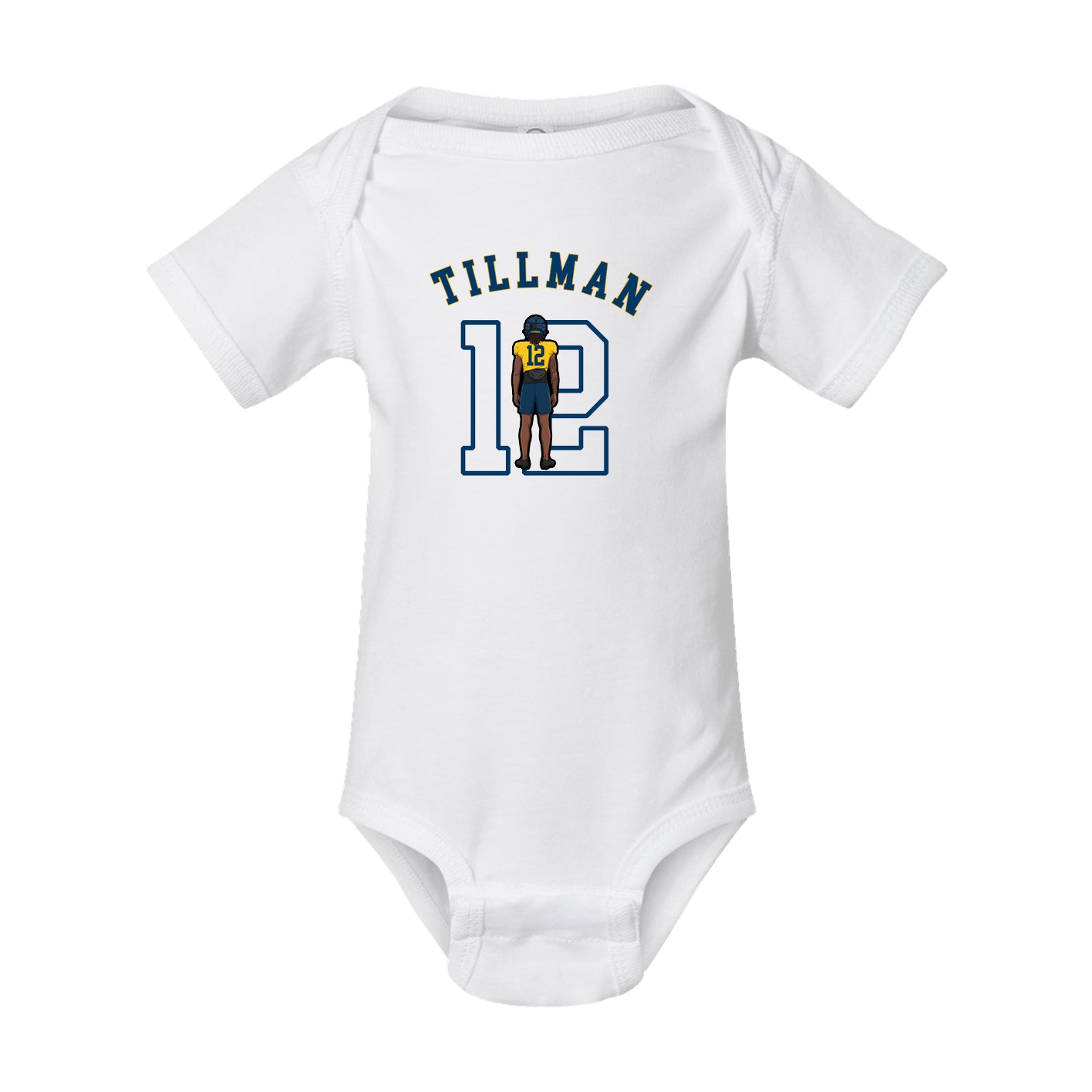 Baby Onesie — Shirsey Arch in White