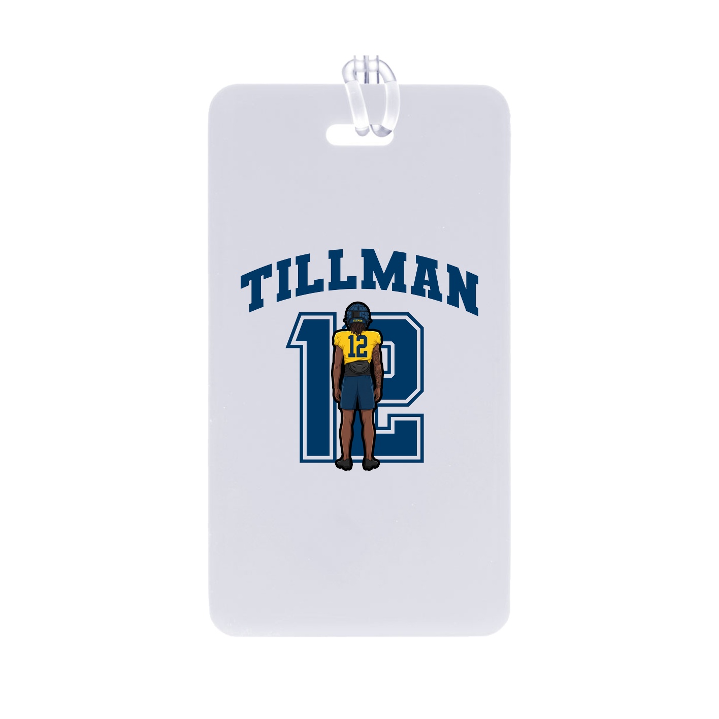 Bag Tag — Number in Classic