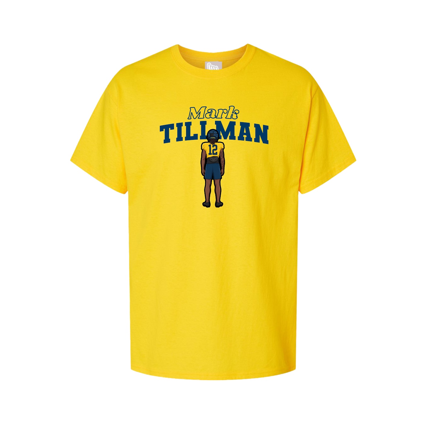 Tee — Name Arch in Gold