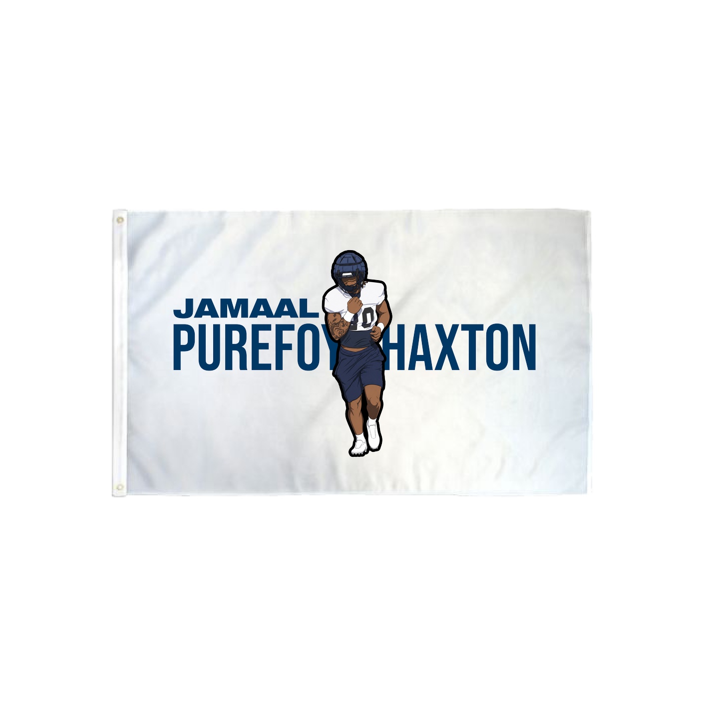 3x5 Flag — Player Name in Classic
