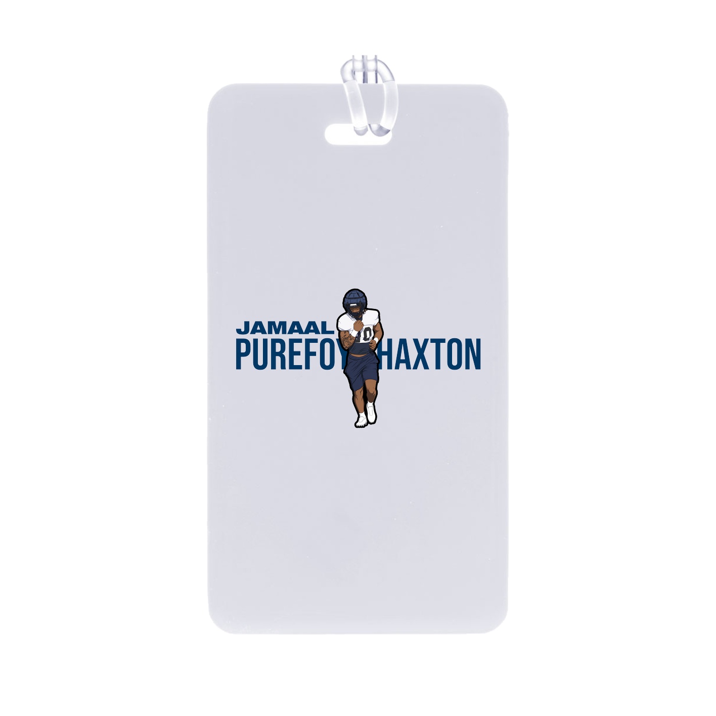Bag Tag — Player Name in Classic
