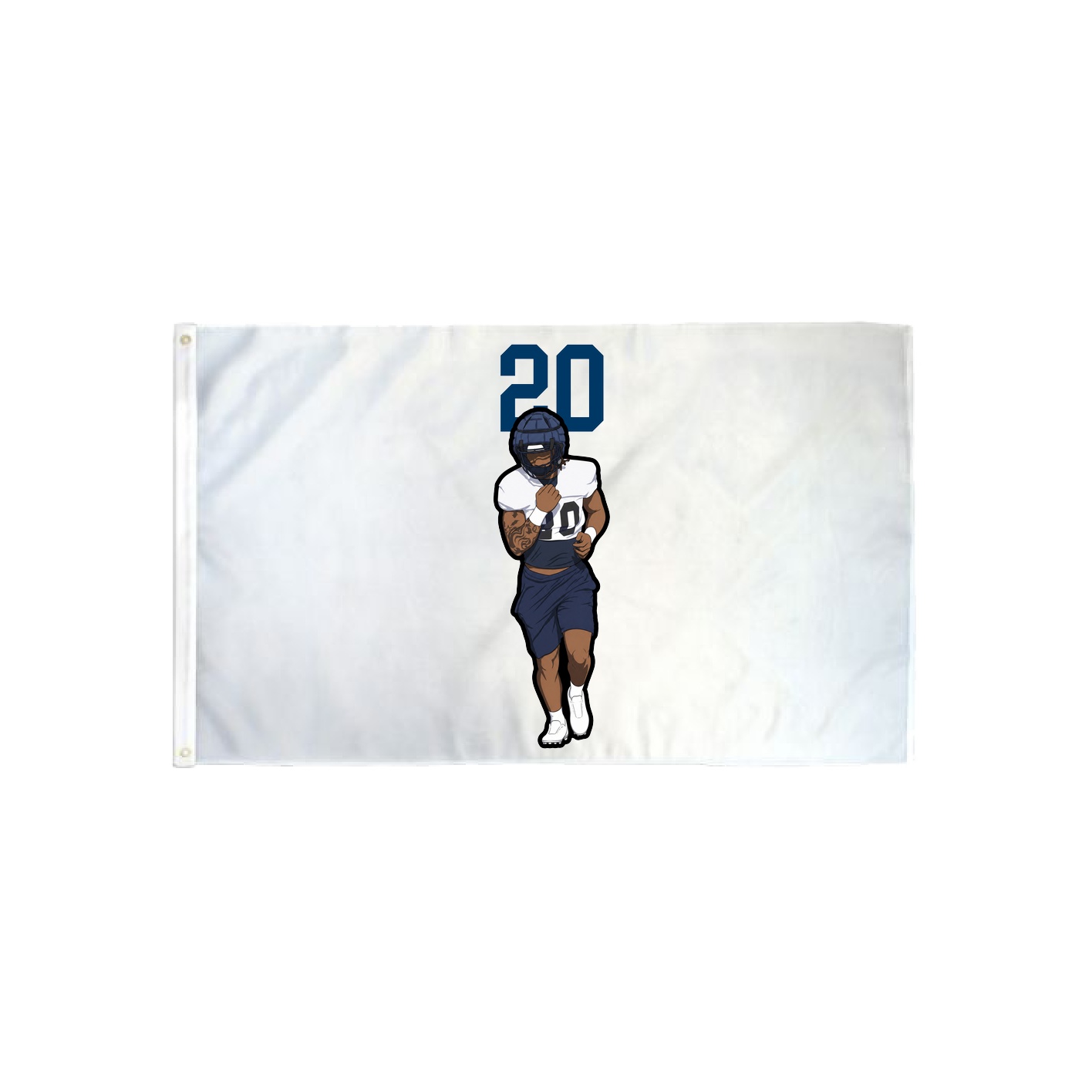 3x5 Flag — Number Top in Classic