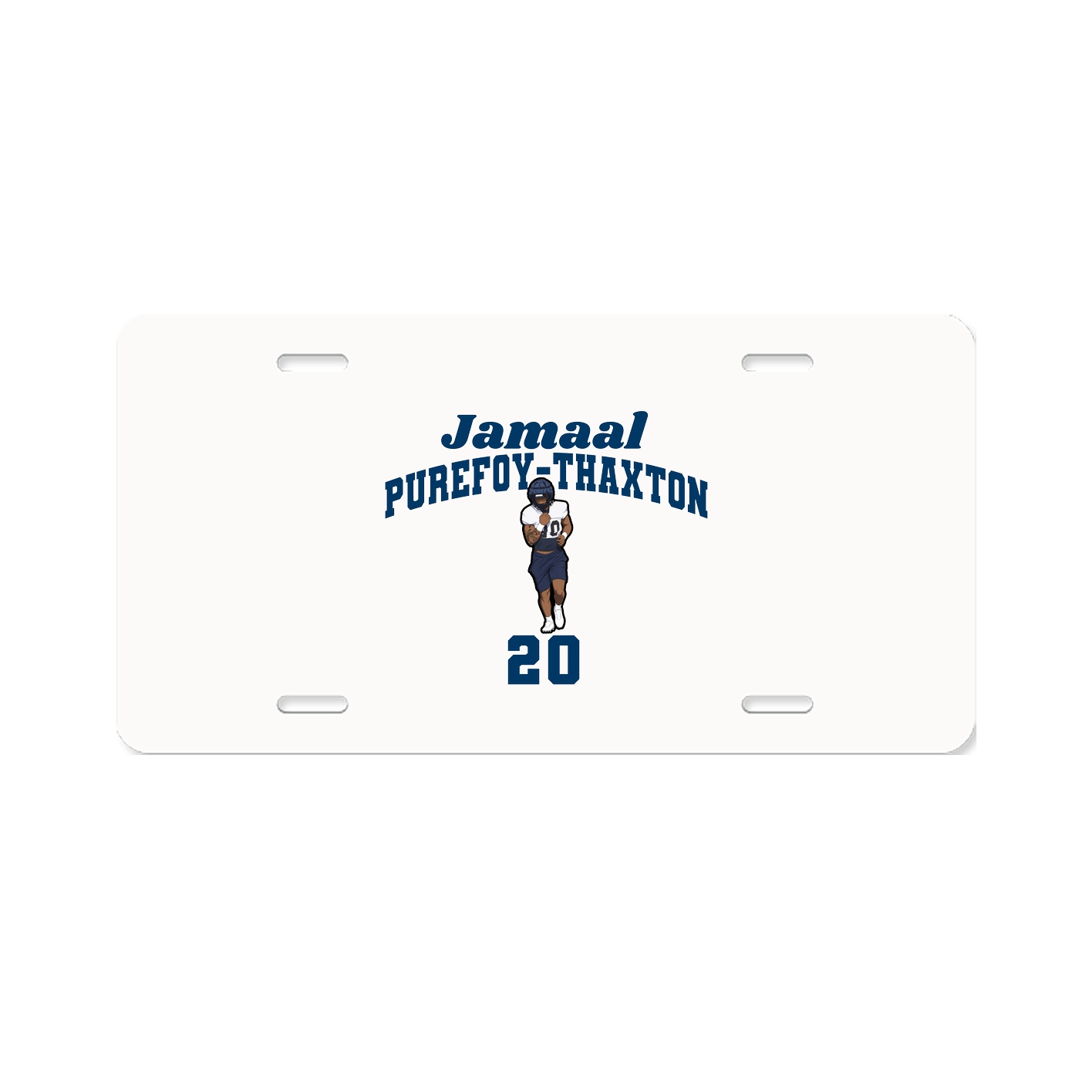 License Plate — Signature Arch in Classic
