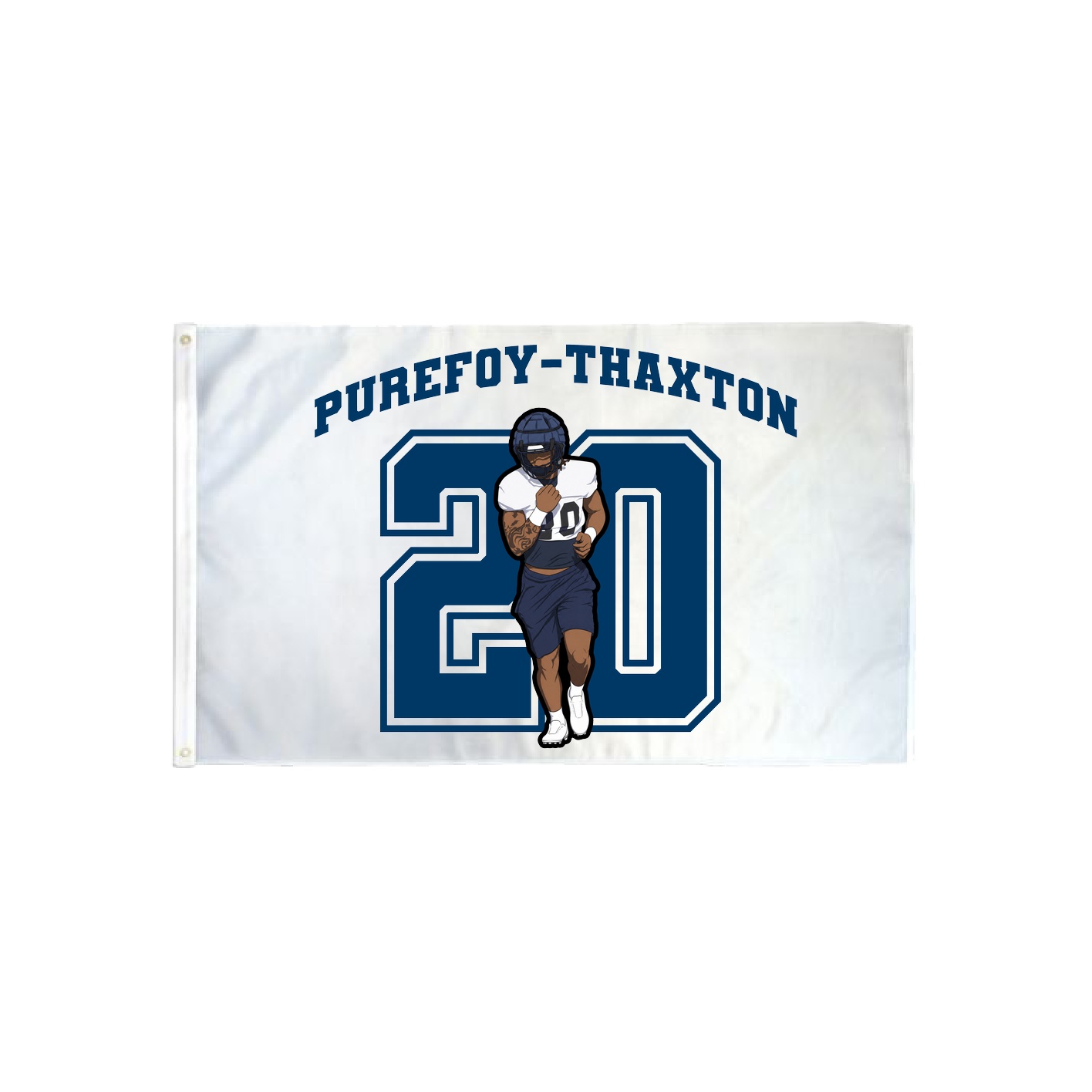 3x5 Flag — Number in Classic