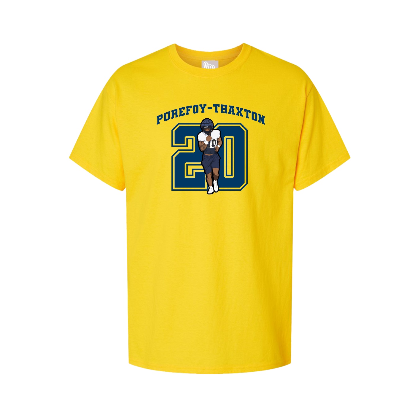 Tee — Number in Gold