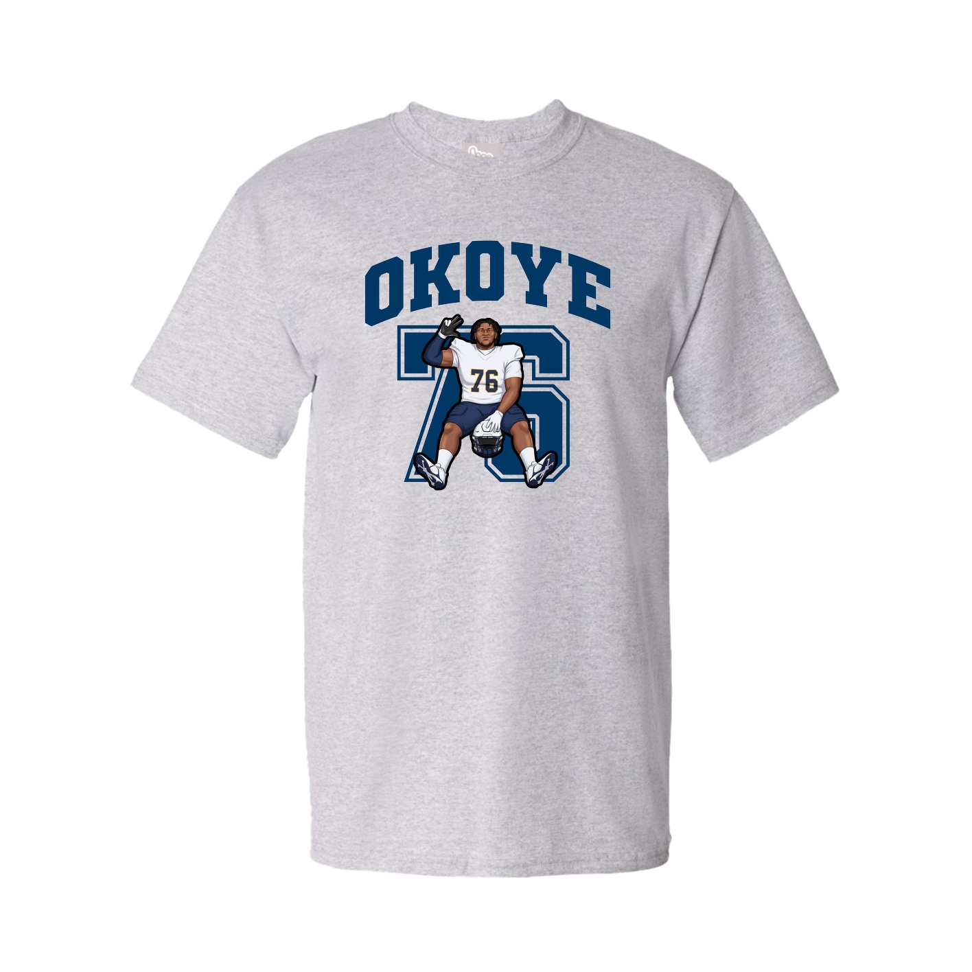Tee — Number in Grey