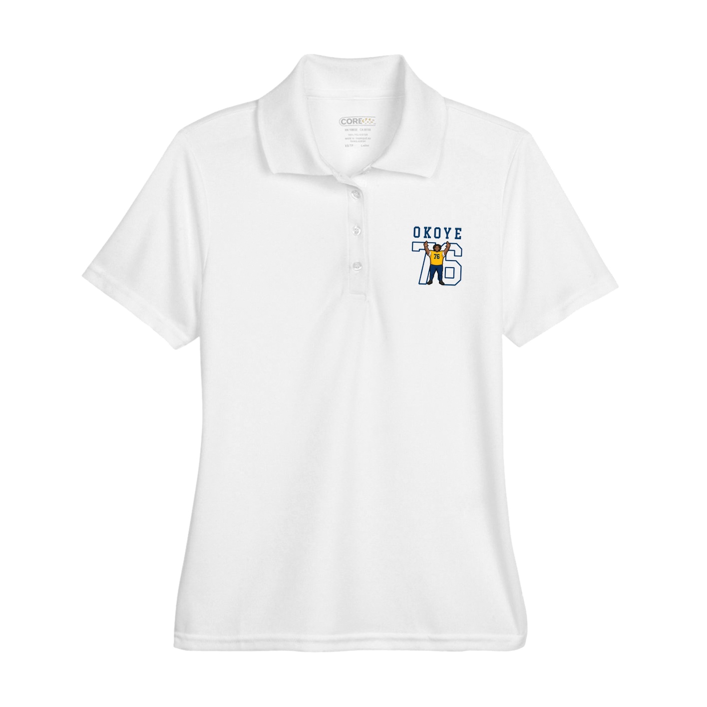 Womens Performance Polo — Shirsey in White