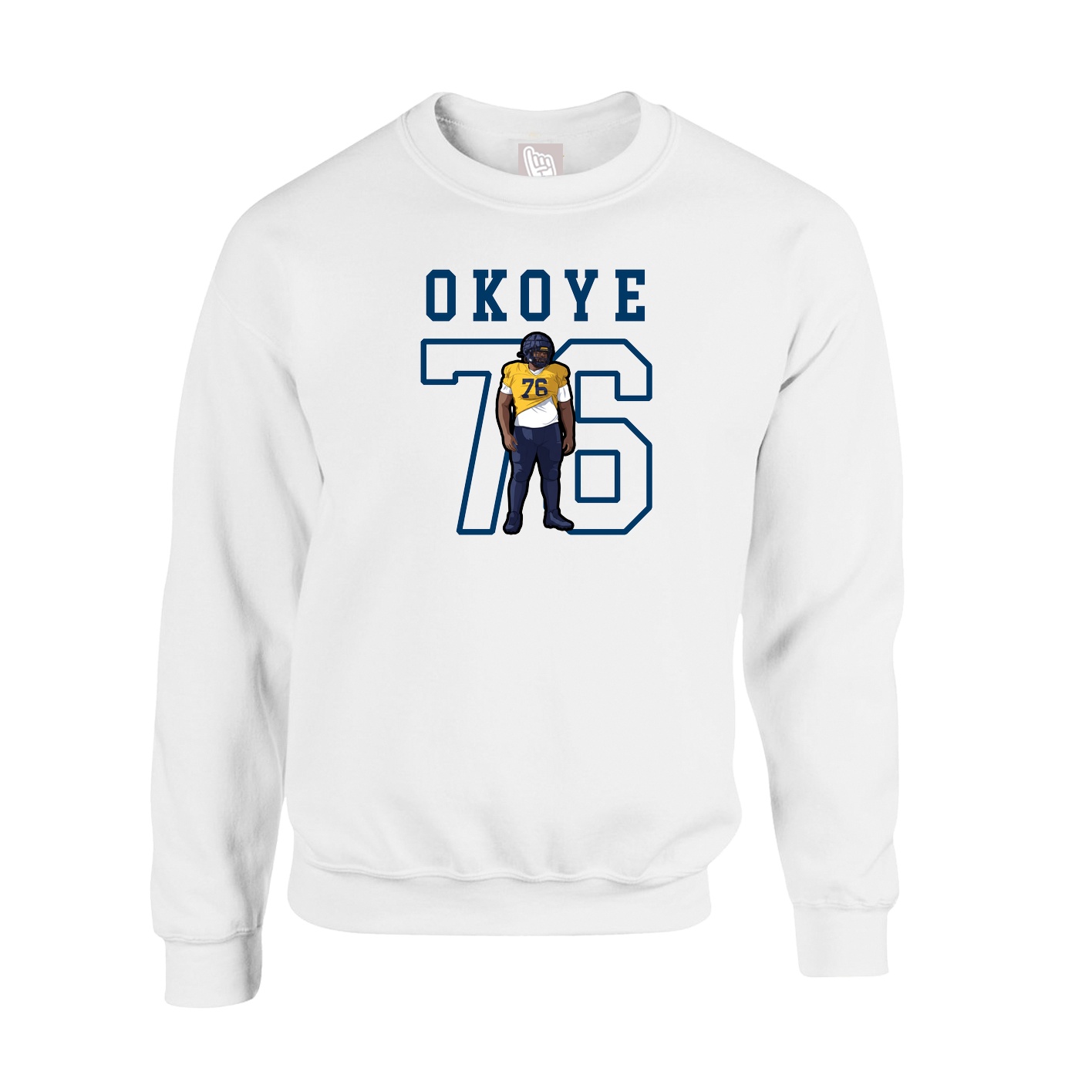 Fleece Crew — Shirsey in White