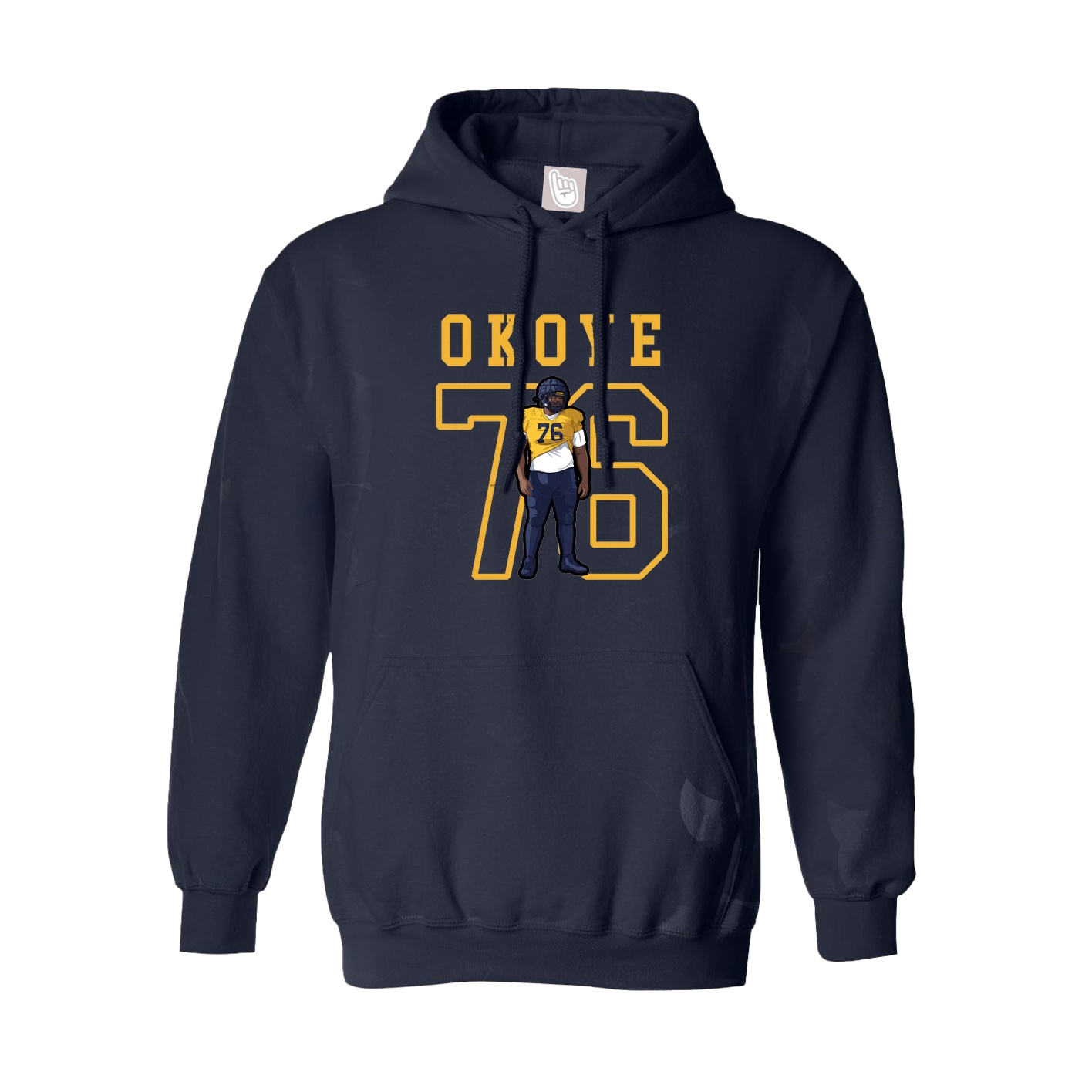 Youth Hoodie — Shirsey in Navy