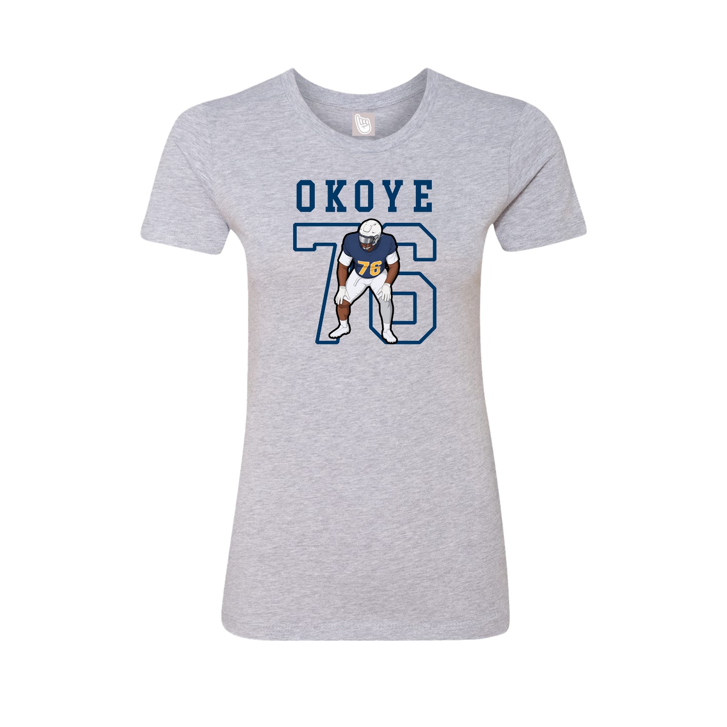 Fitted Women's Tee — Shirsey in Grey