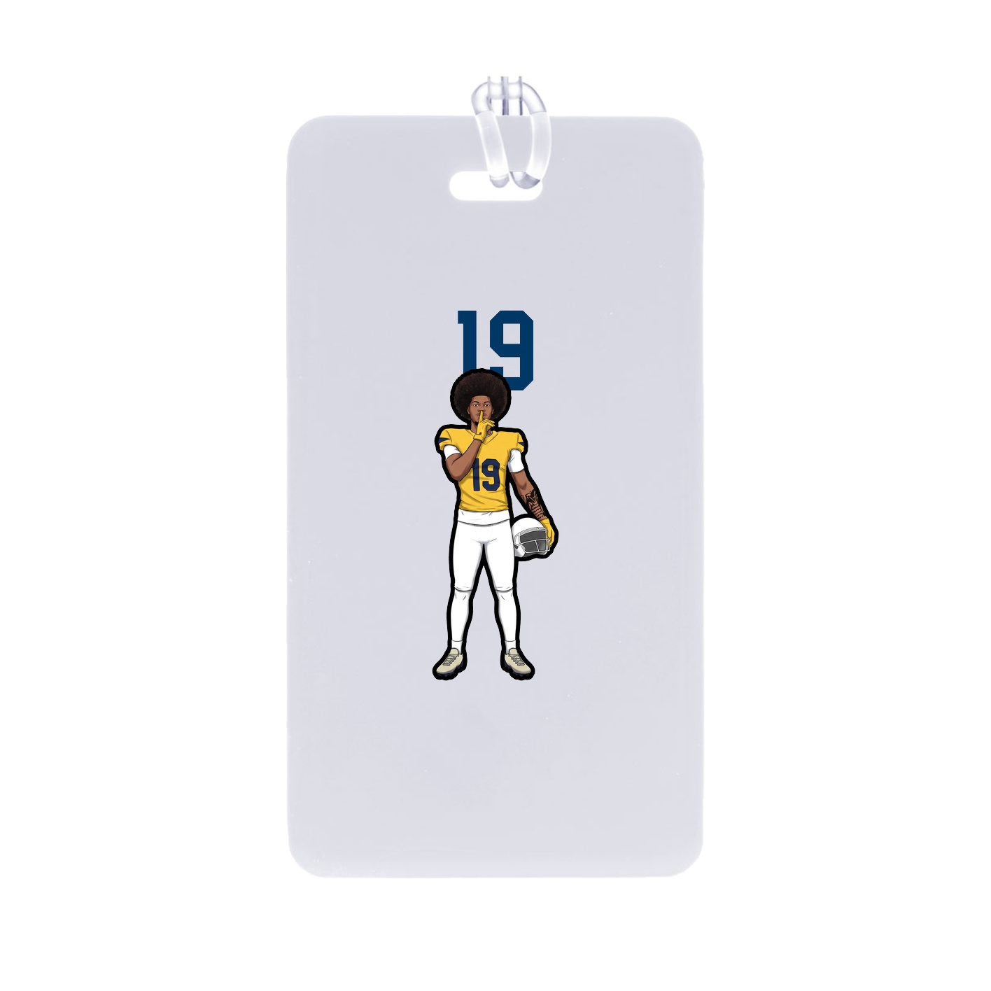Bag Tag — Number Top in Classic