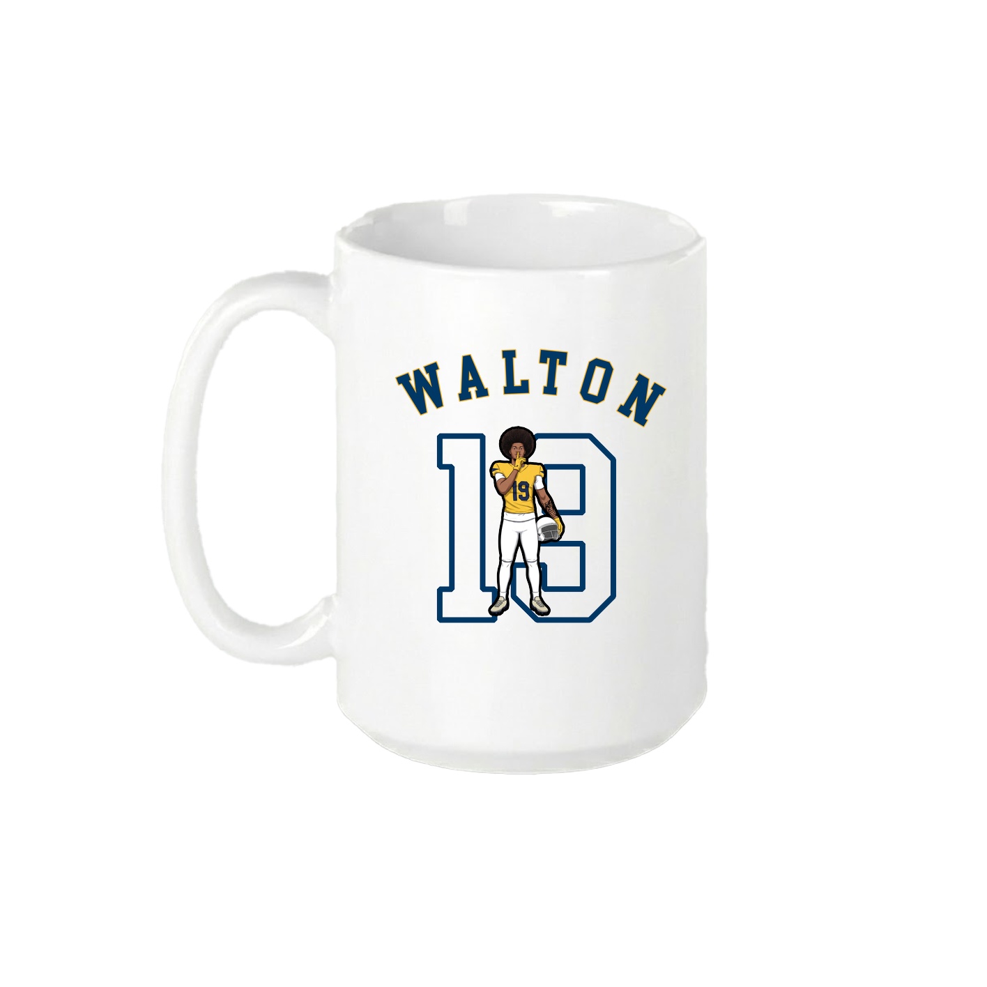 15oz Coffee Mug — Shirsey Arch in White