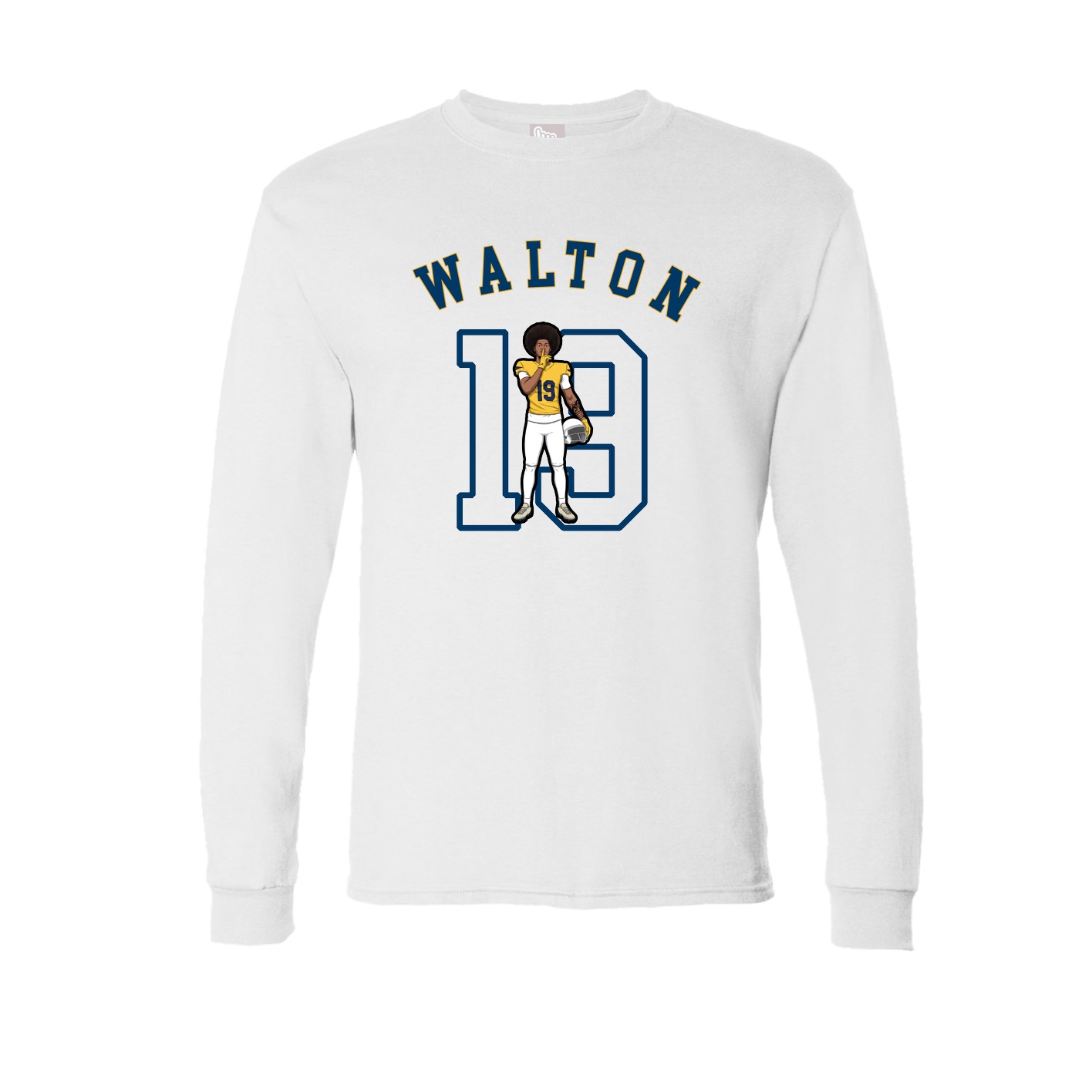 Long Sleeve Tee — Shirsey Arch in White