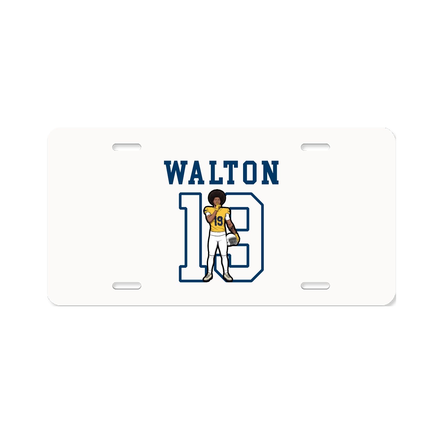 License Plate — Shirsey in Classic