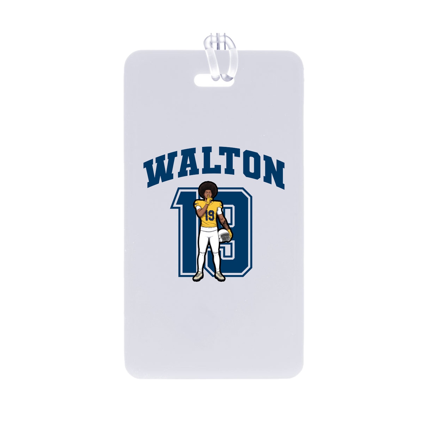 Bag Tag — Number in Classic