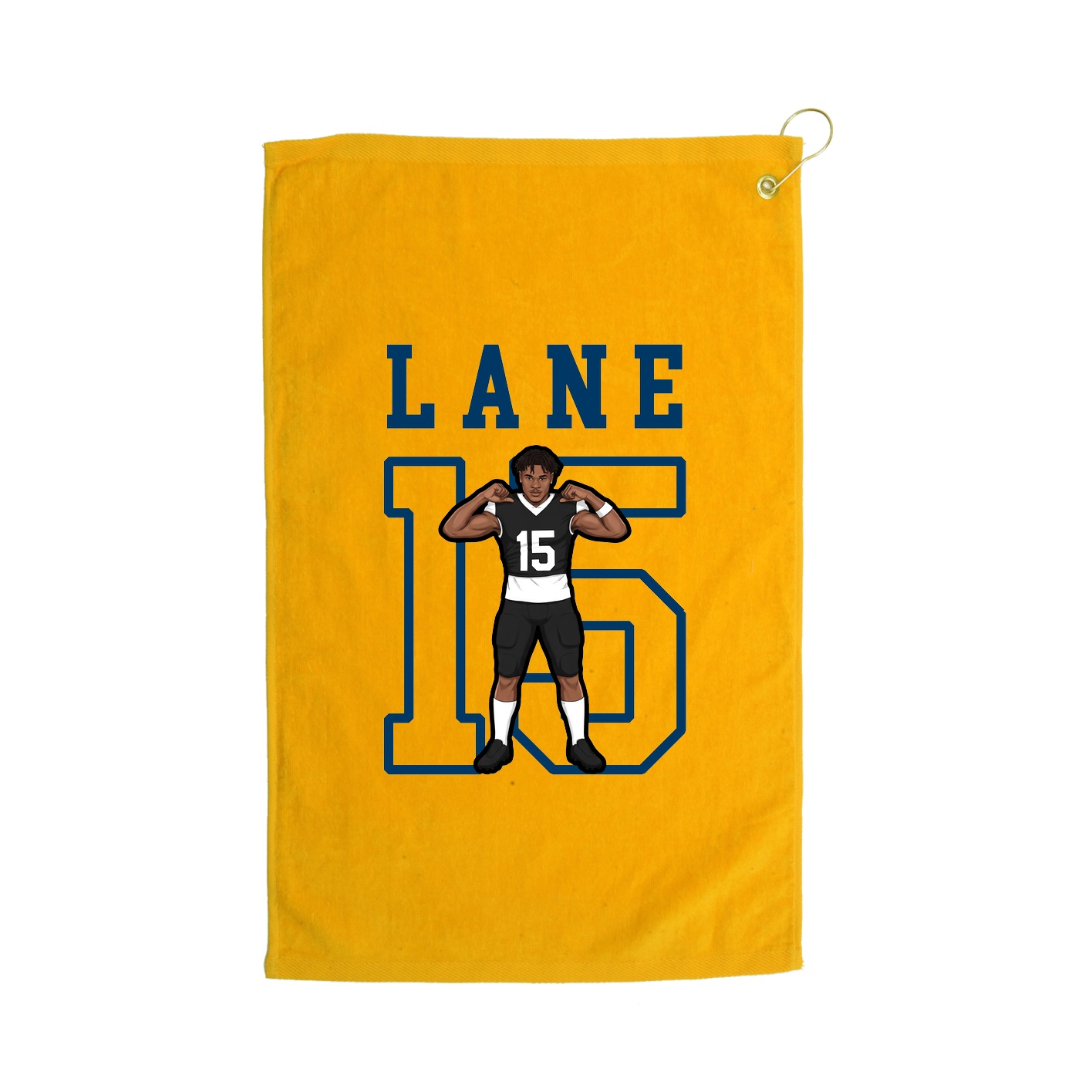 Golf Towel — Shirsey in Gold