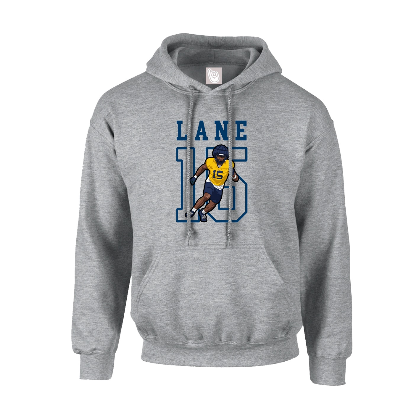 Hoodie — Shirsey in Grey