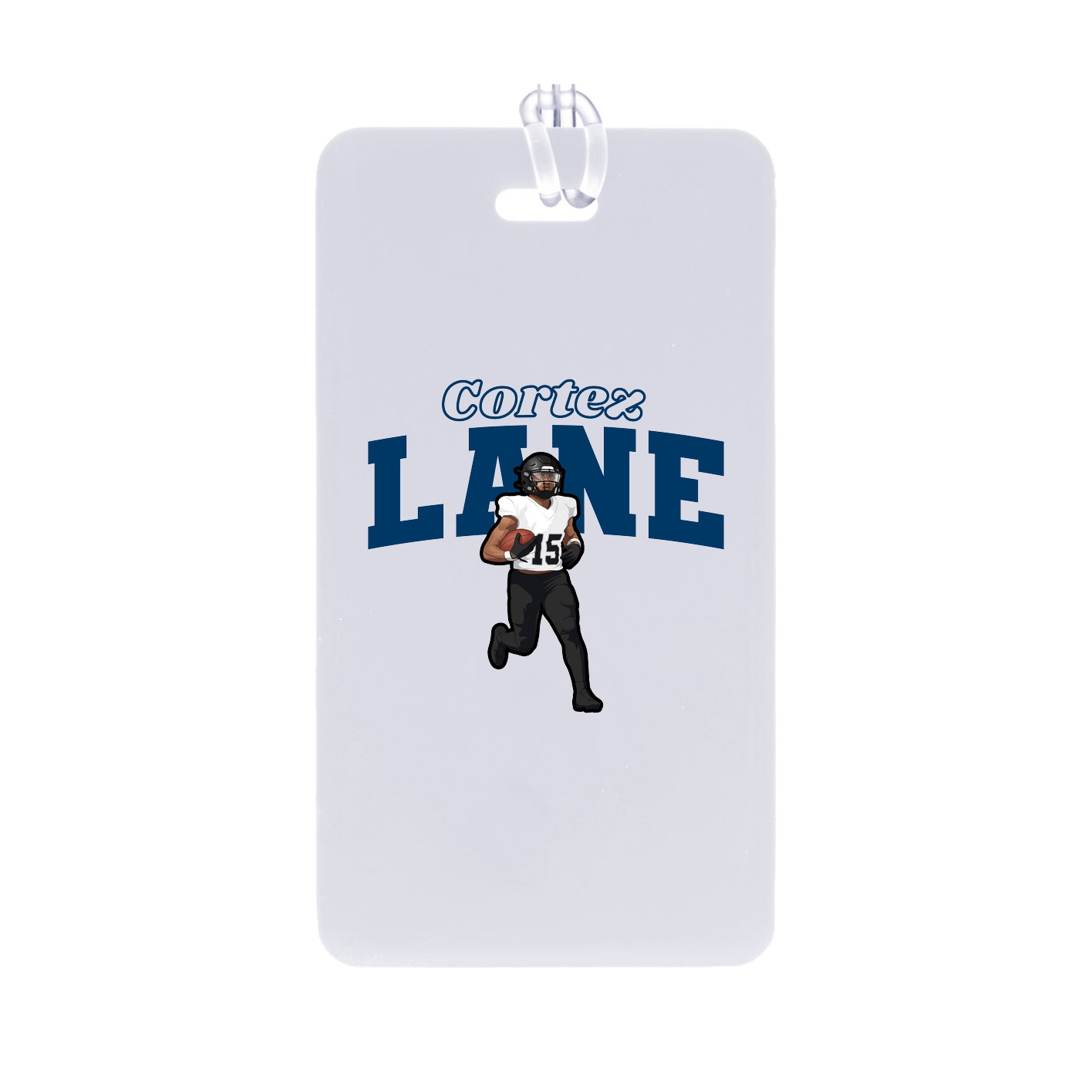 Bag Tag — Name Arch in Classic