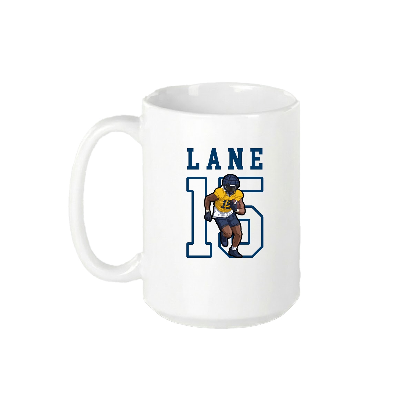 15oz Coffee Mug — Shirsey in White
