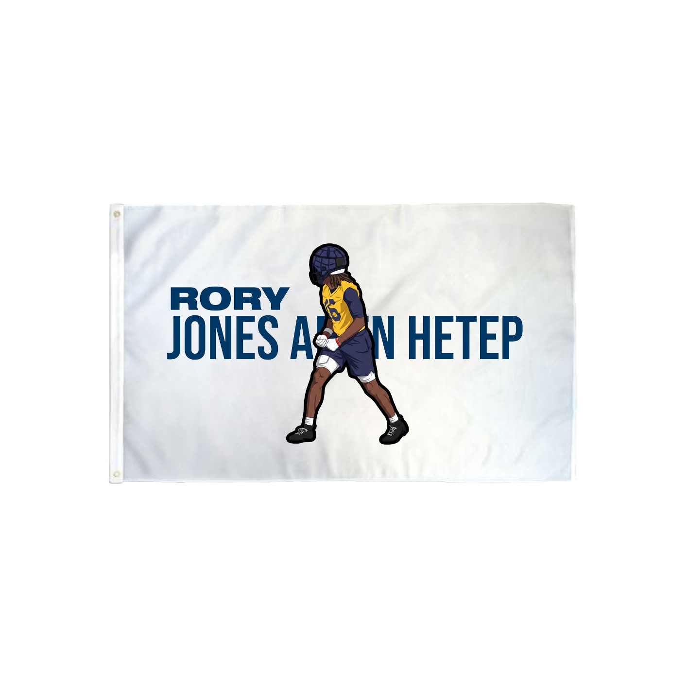 3x5 Flag — Player Name in Classic