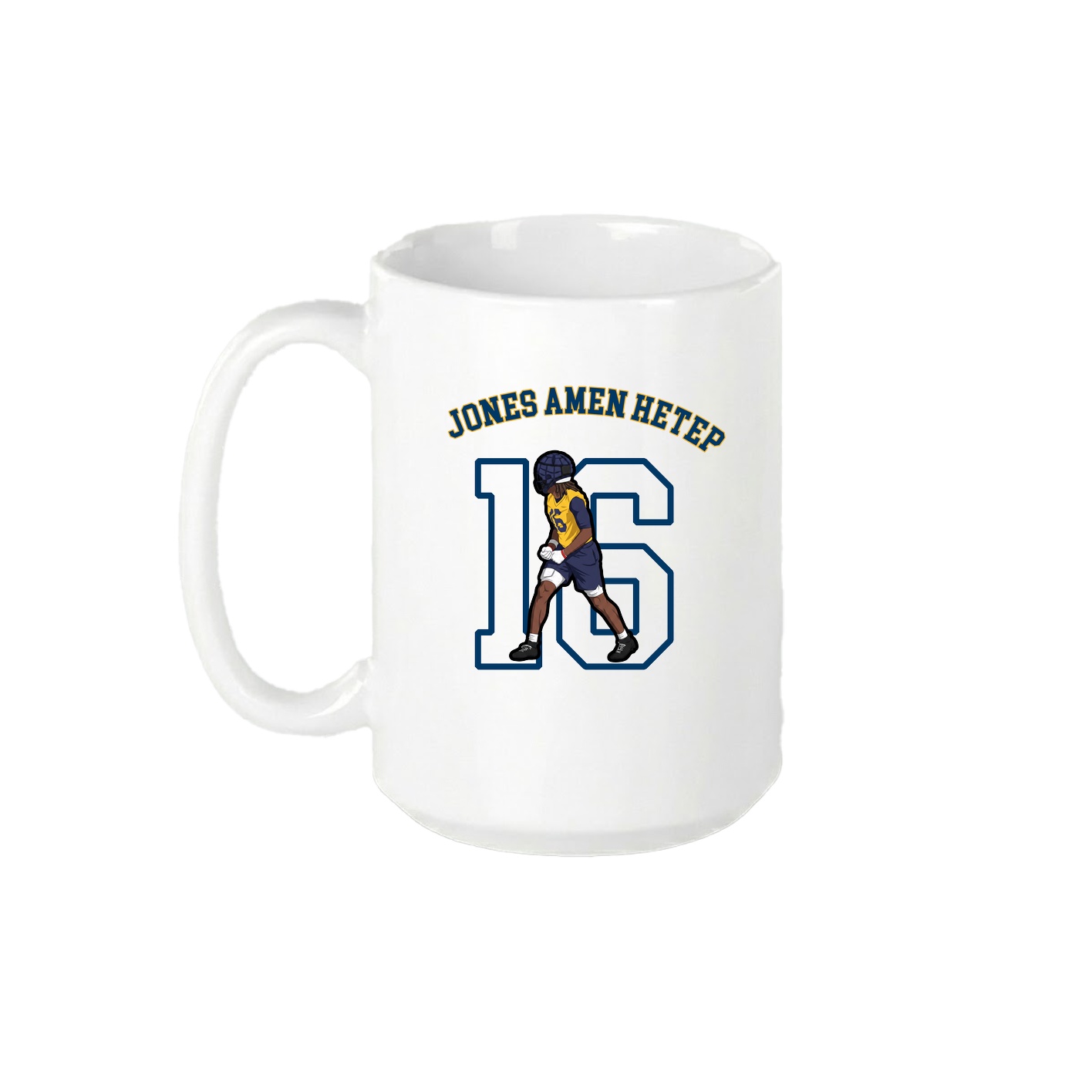 15oz Coffee Mug — Shirsey Arch in White