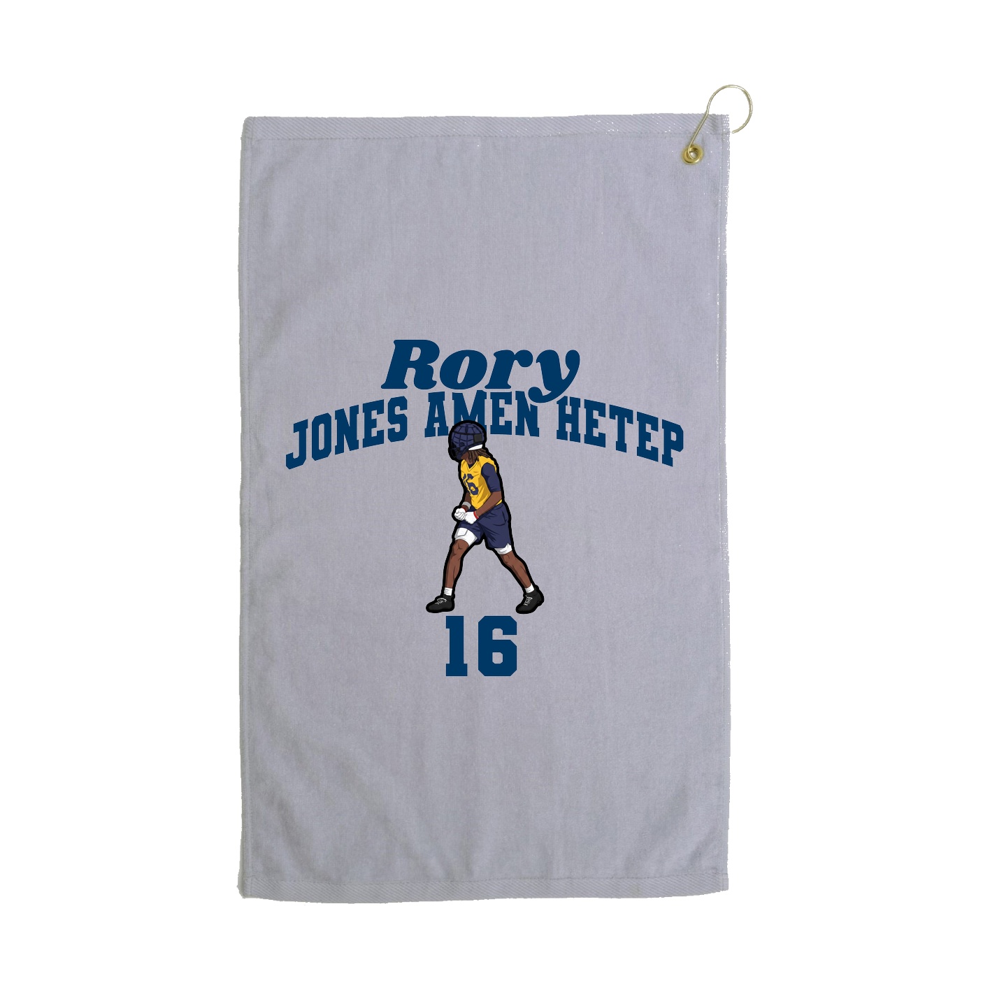 Golf Towel — Signature Arch in Grey