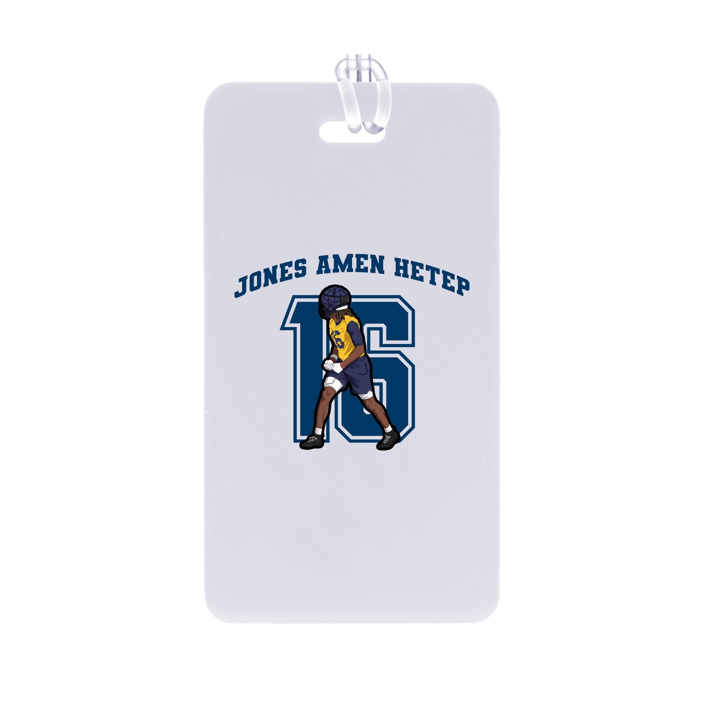 Bag Tag — Number in Classic