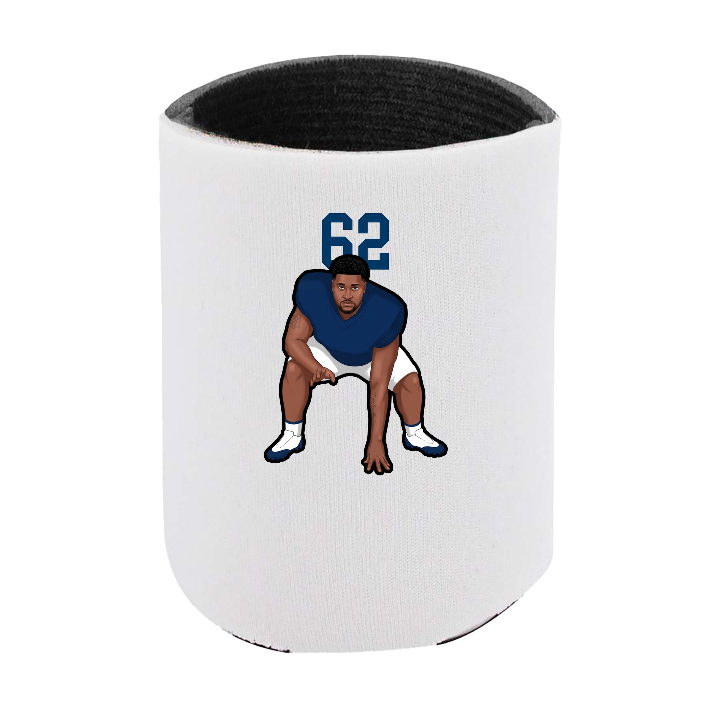 Can Holder — Number Top in White
