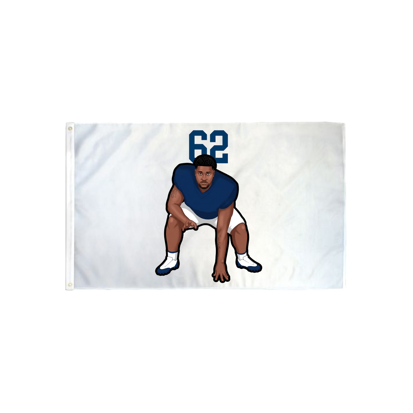 3x5 Flag — Number Top in Classic