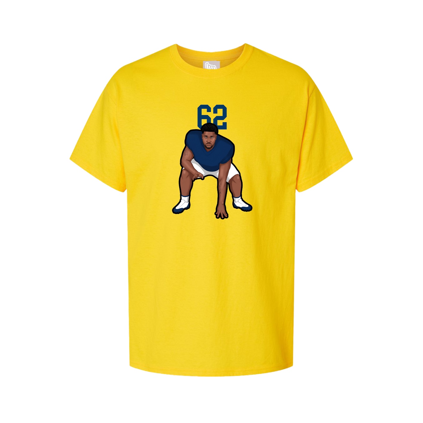 Tee — Number Top in Gold