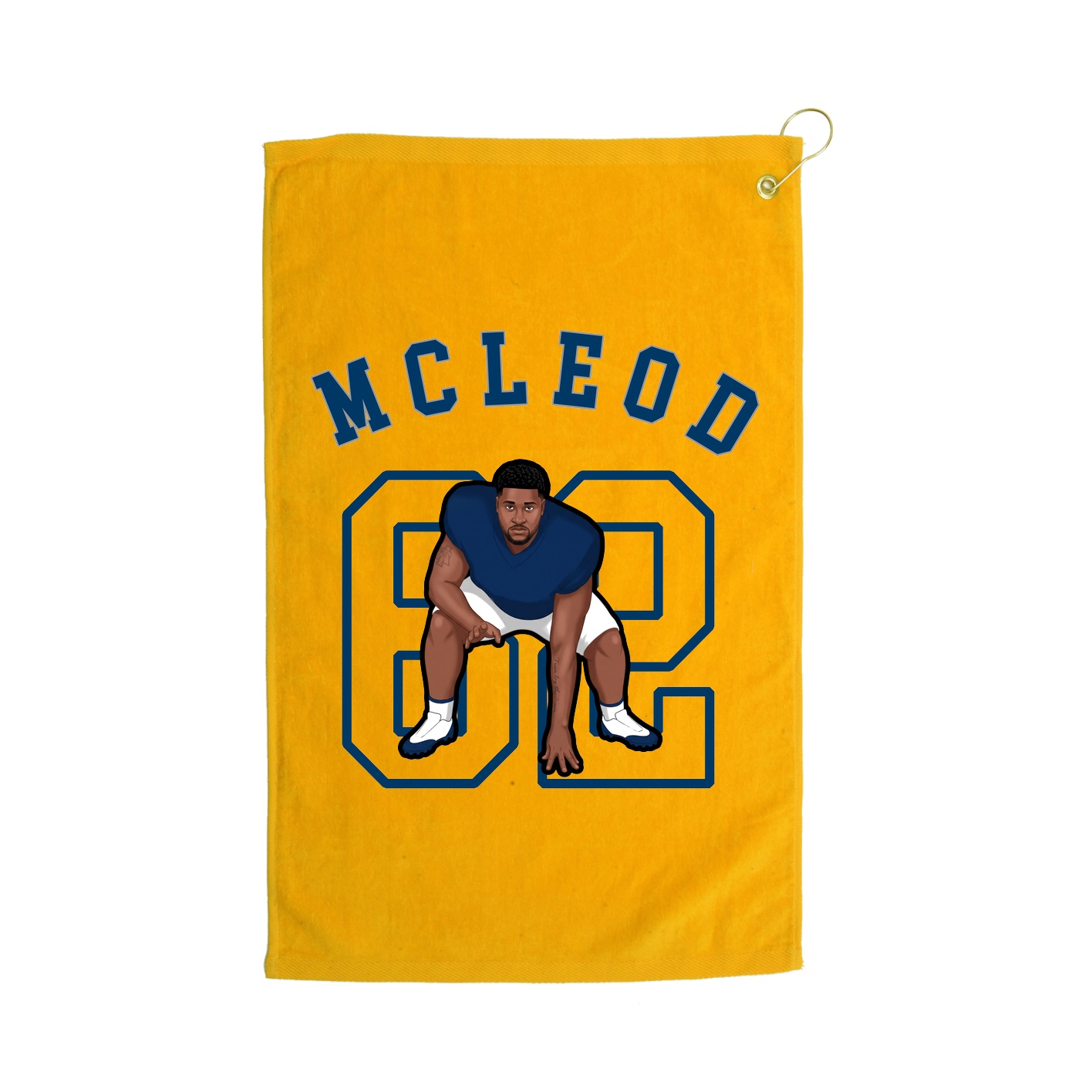 Golf Towel — Shirsey Arch in Gold