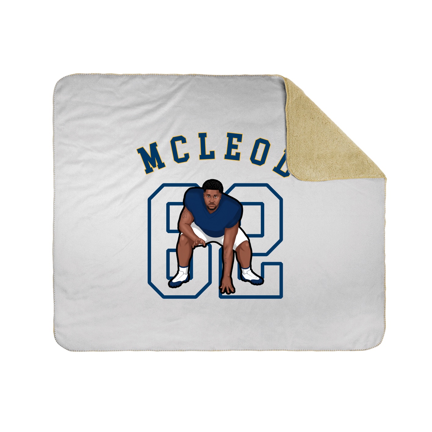 Throw Blanket — Shirsey Arch in White