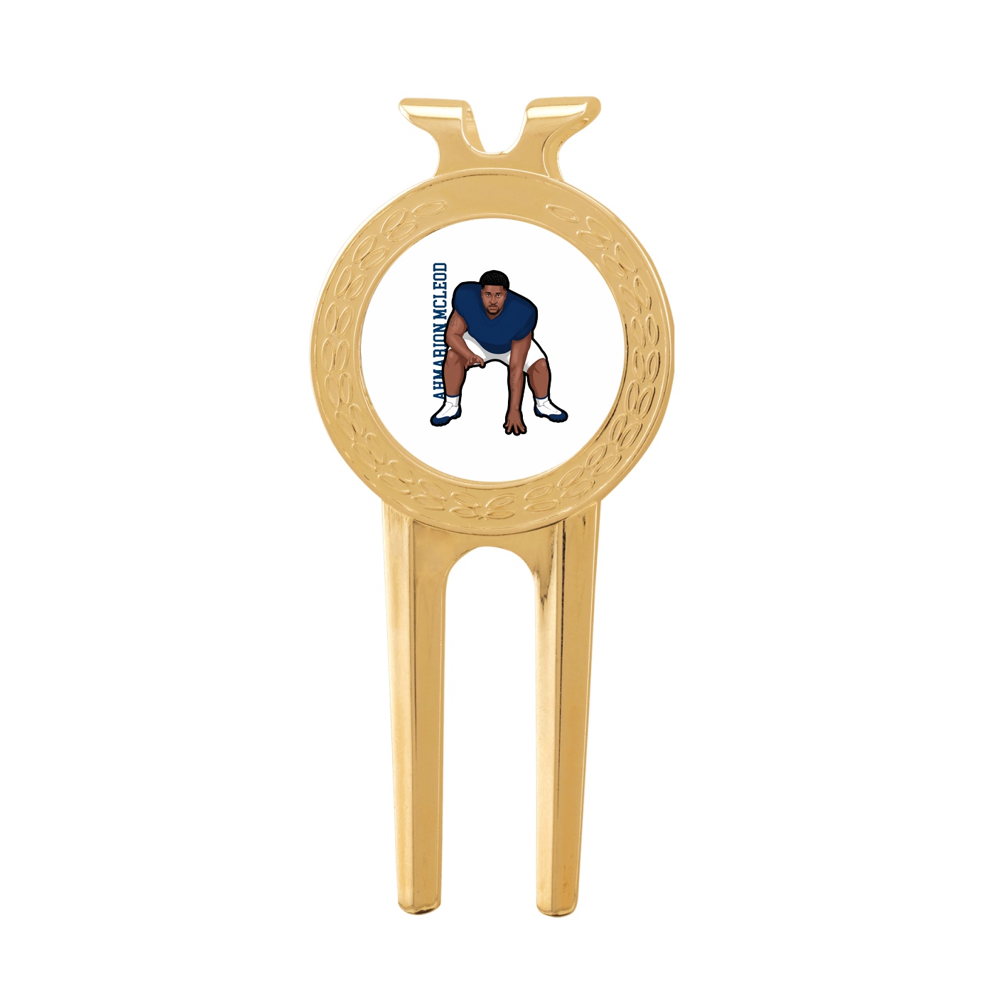 Divot Tool with Ball Marker — Name Vertical in Classic