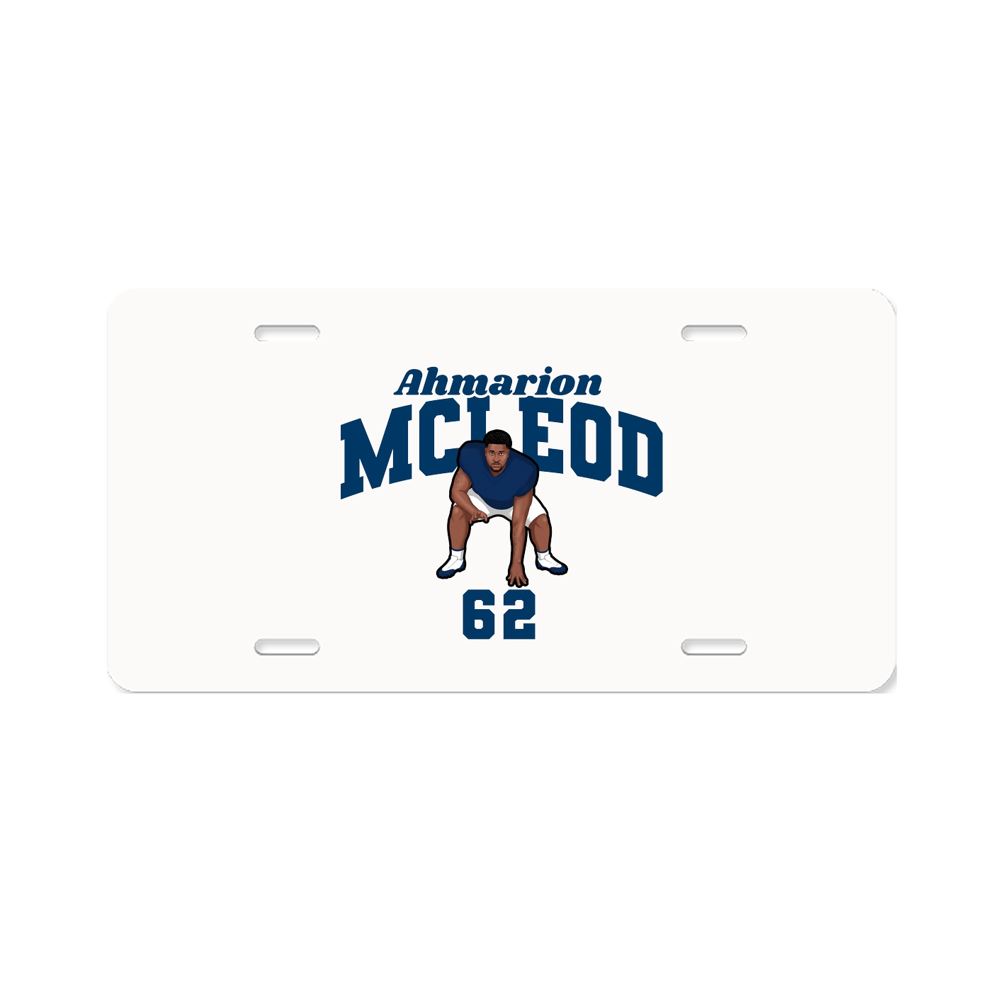 License Plate — Signature Arch in Classic