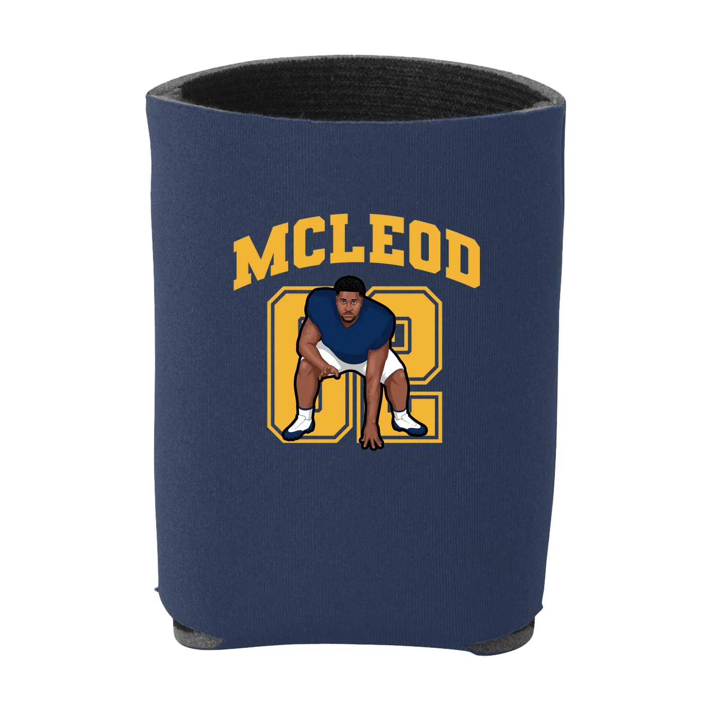 Can Holder — Number in Navy